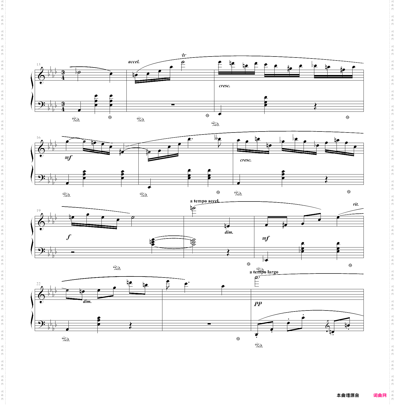 肖斯塔科维奇前奏曲第二册12-24首肖斯塔科维奇前奏曲no·17 降a大调