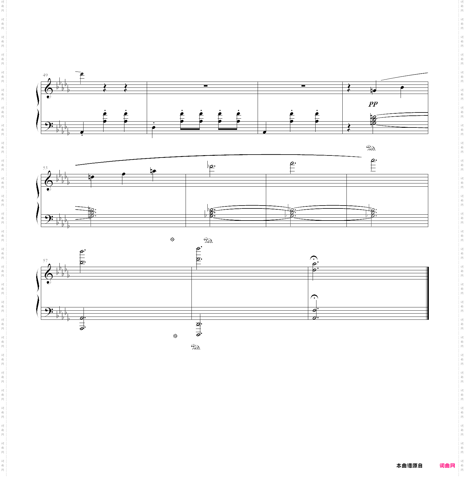 肖斯塔科维奇前奏曲第二册12-24首肖斯塔科维奇前奏曲no·15 降d大调