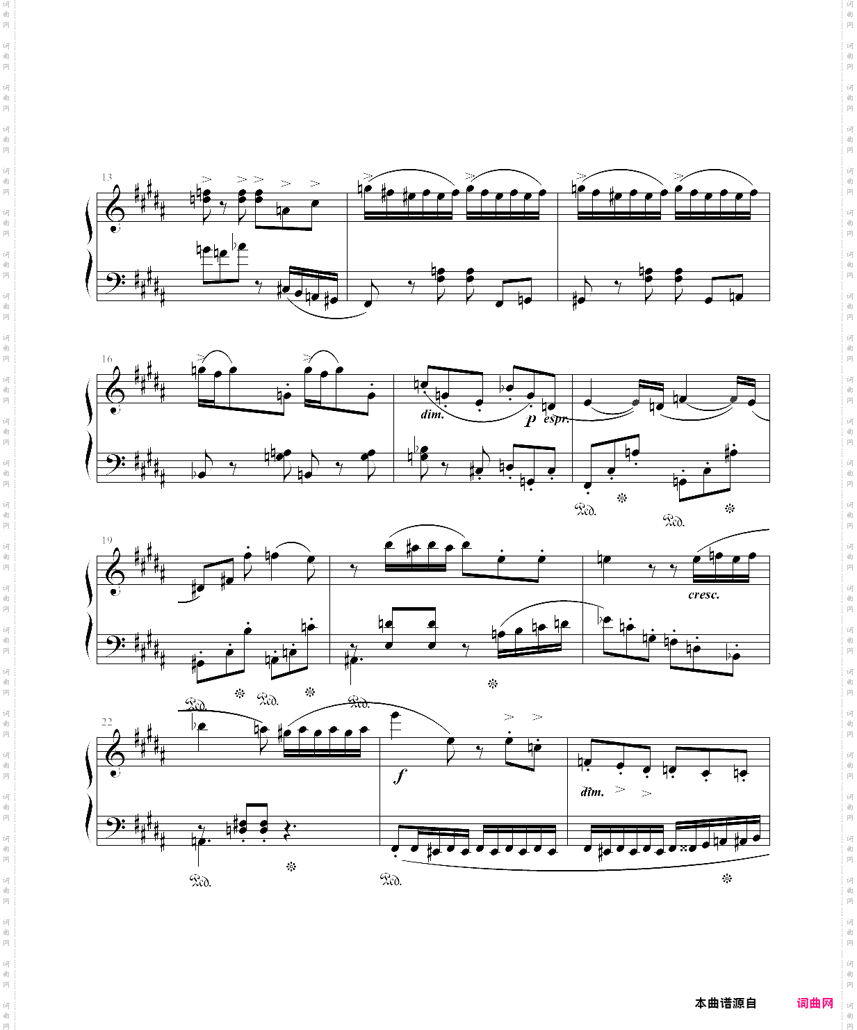 肖斯塔科维奇前奏曲第一册1-12首肖斯塔科维奇前奏曲11-b大调