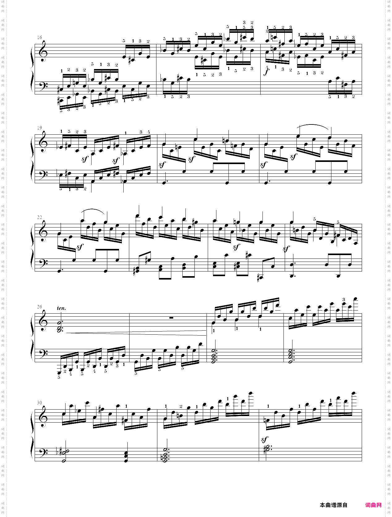 3· 克列曼蒂钢琴练习曲【名手之道】
