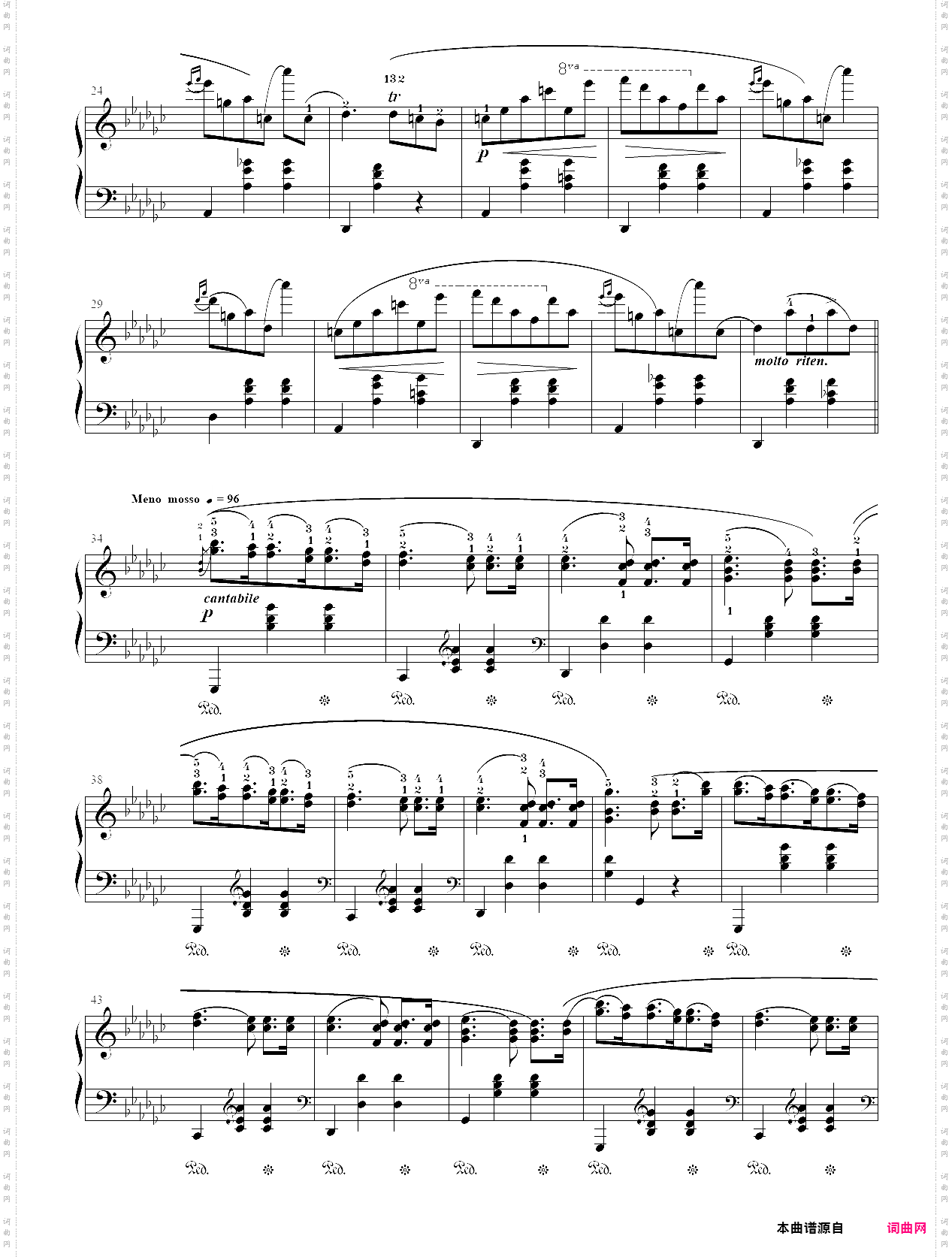 11·【降g大调】圆舞曲op70 no·1 - 肖邦圆舞曲集