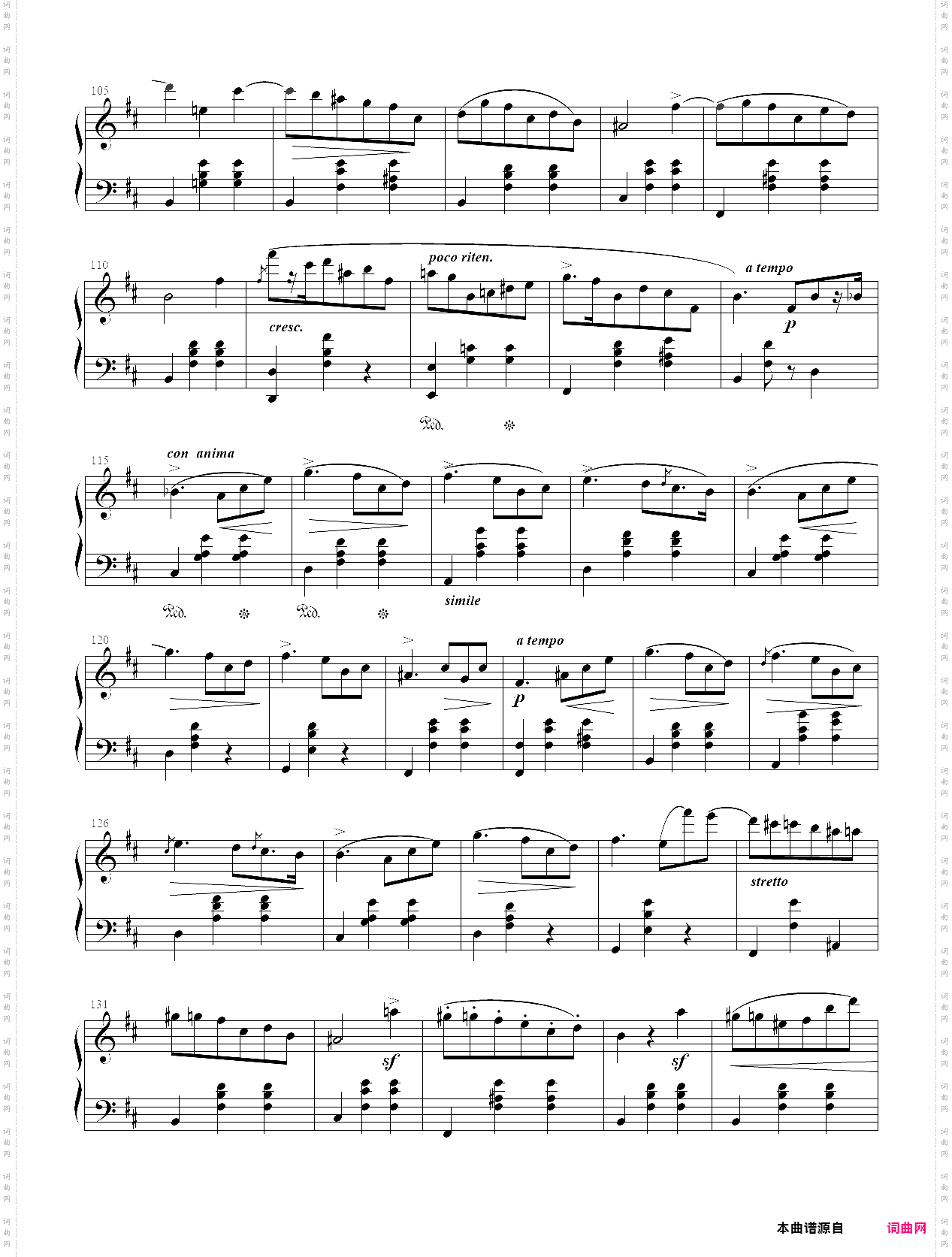 10-2·【d大调】圆舞曲op·69 no·2bis- 肖邦圆舞曲集