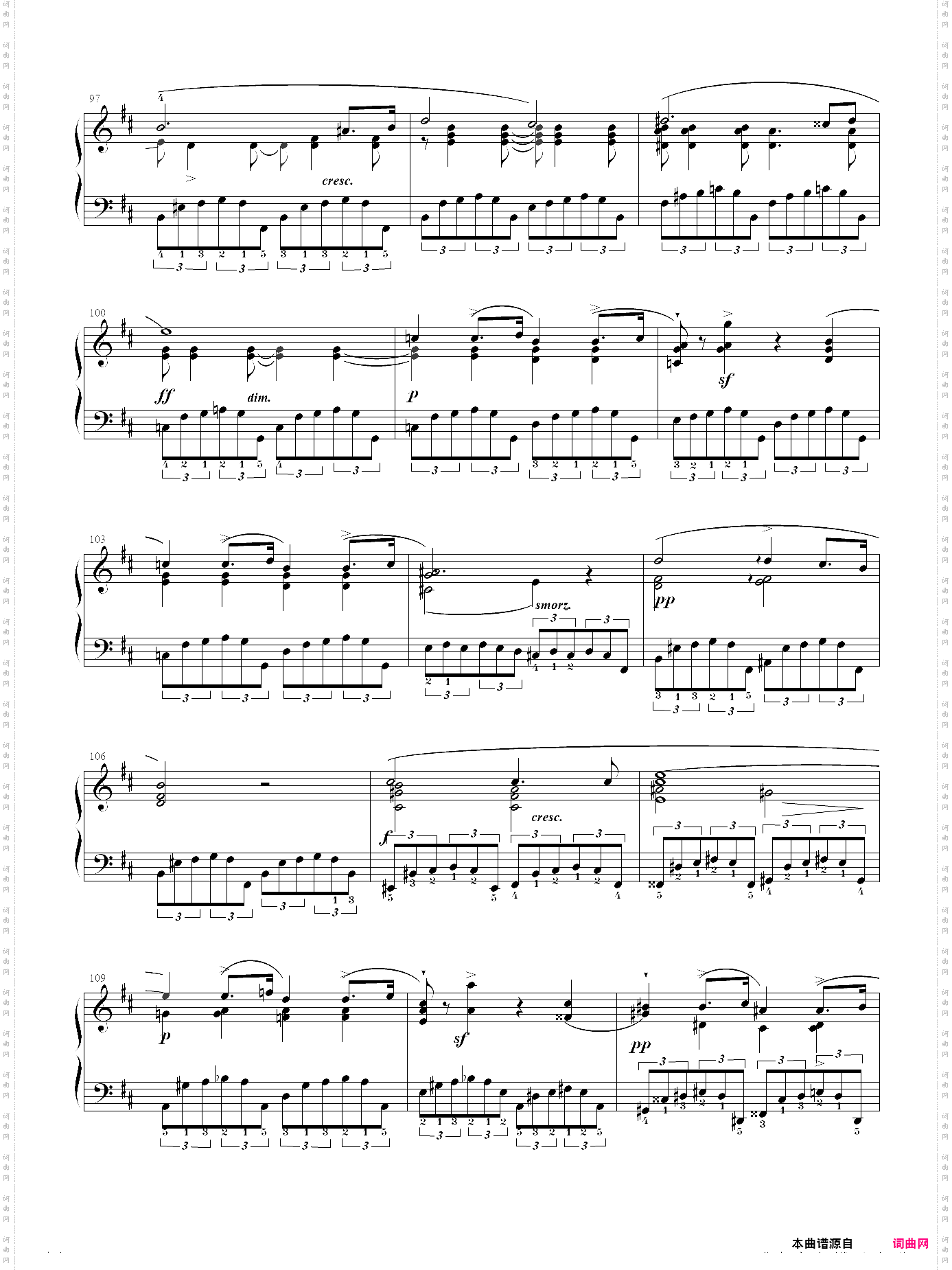 3· 肖邦钢琴曲 op·9 no·3 - 肖邦夜曲集