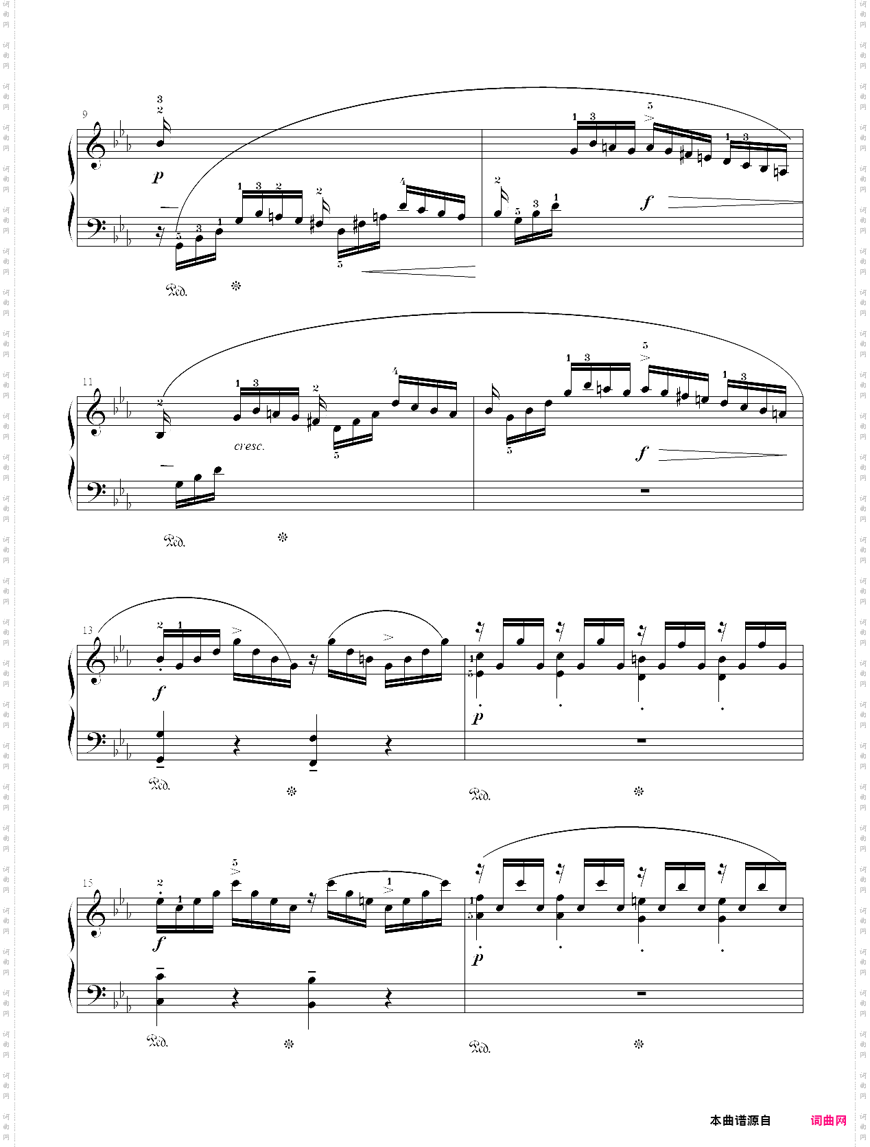 56· 第五级【a项】3·小练习曲 - 中国音乐家协会全国钢琴演奏考级作品集新编第二版