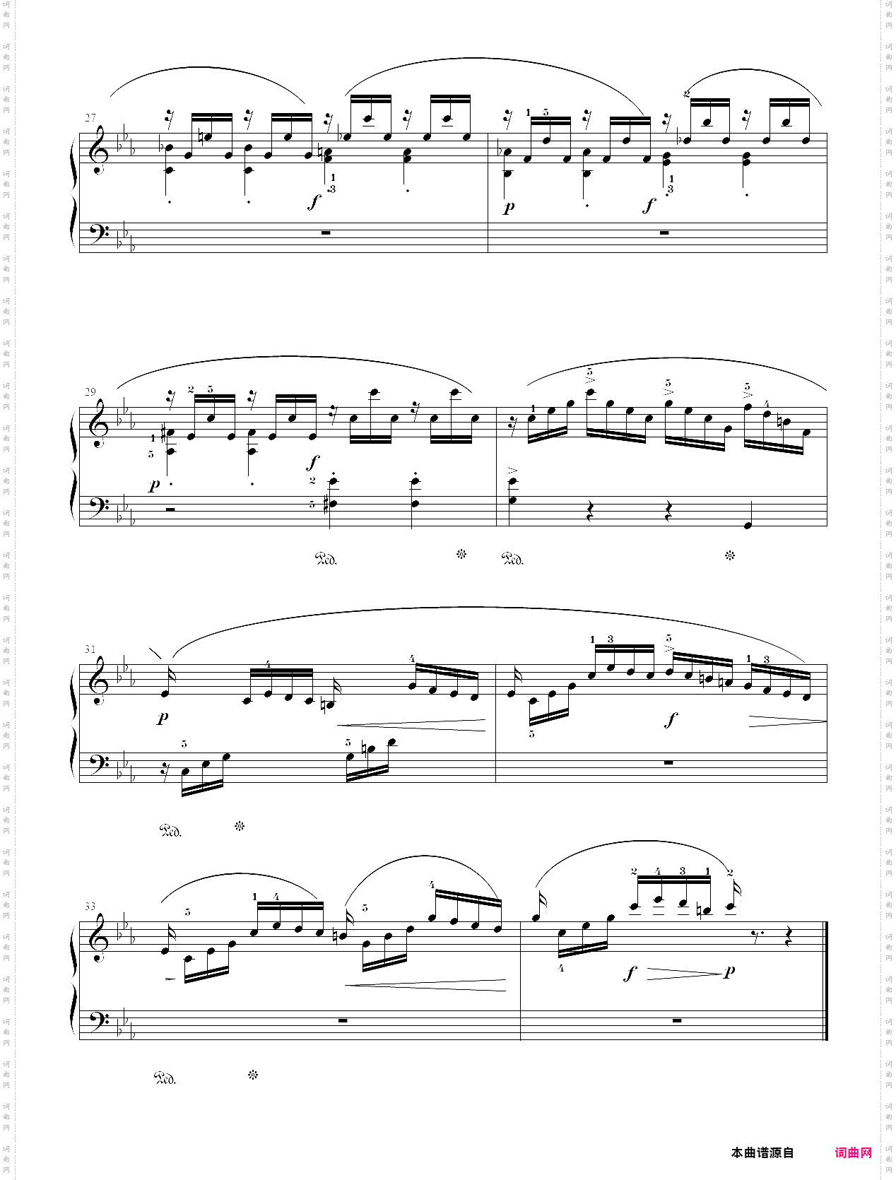 56· 第五级【a项】3·小练习曲 - 中国音乐家协会全国钢琴演奏考级作品集新编第二版