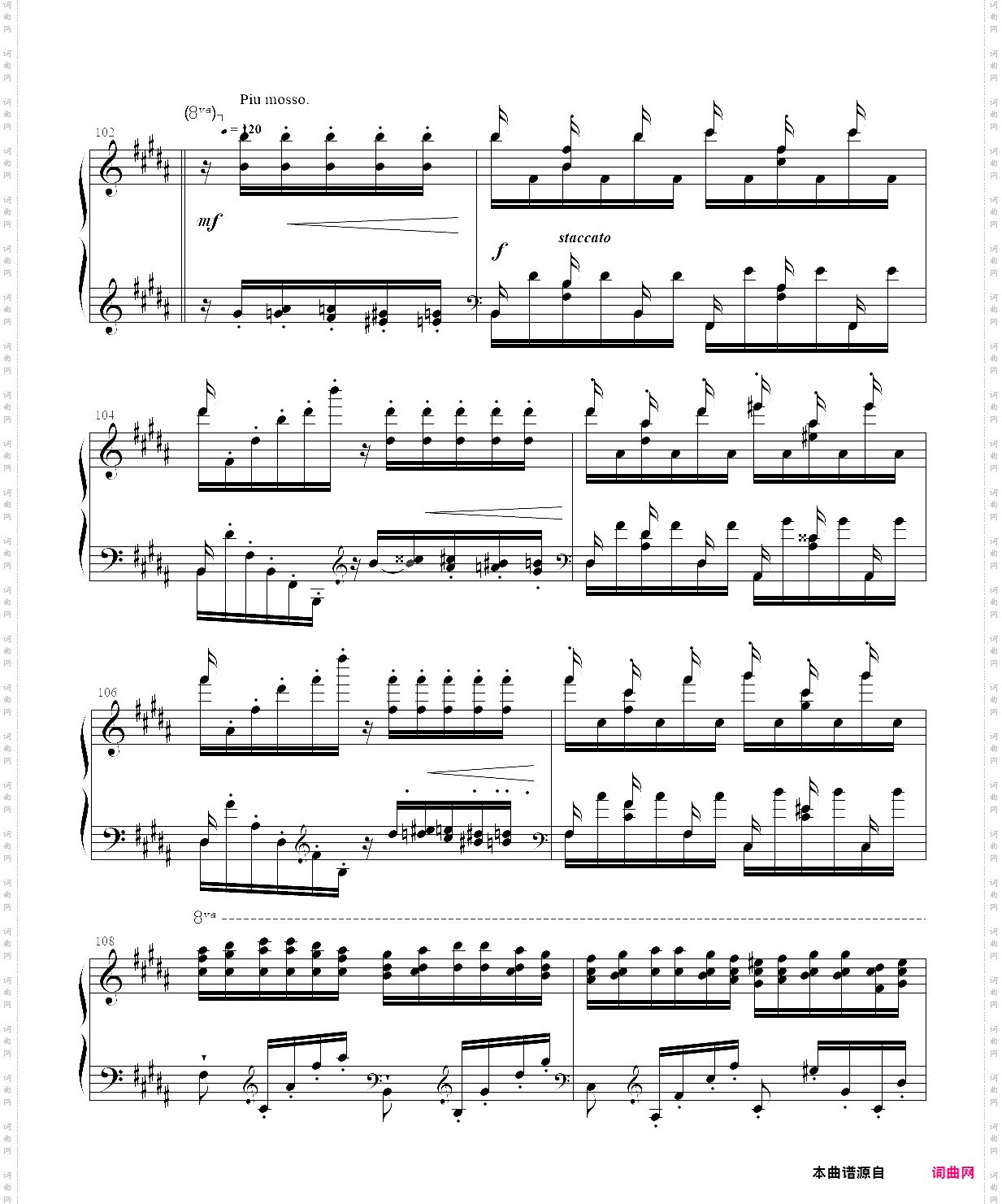 钟la campanella原版