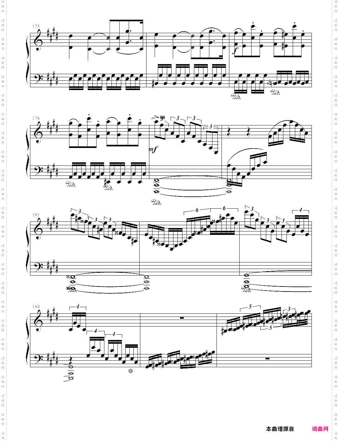 月光奏鸣曲 moonlight sonata第三乐章纯净版