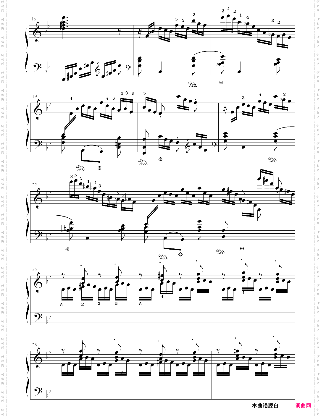莫里茨·莫什科夫斯基:练习曲2