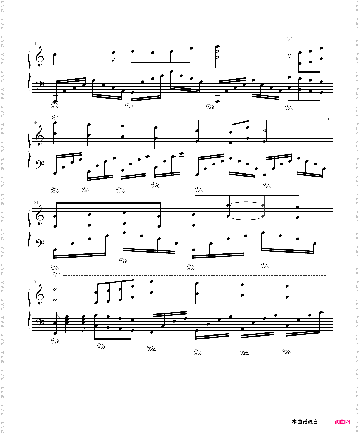 陈情令—无羁_钢琴独奏 力量版