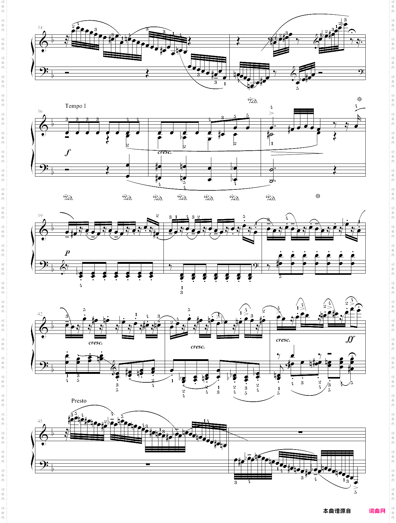 12·高师钢基四幻想曲-高等师范院校试用教材 钢琴基础教程修订版