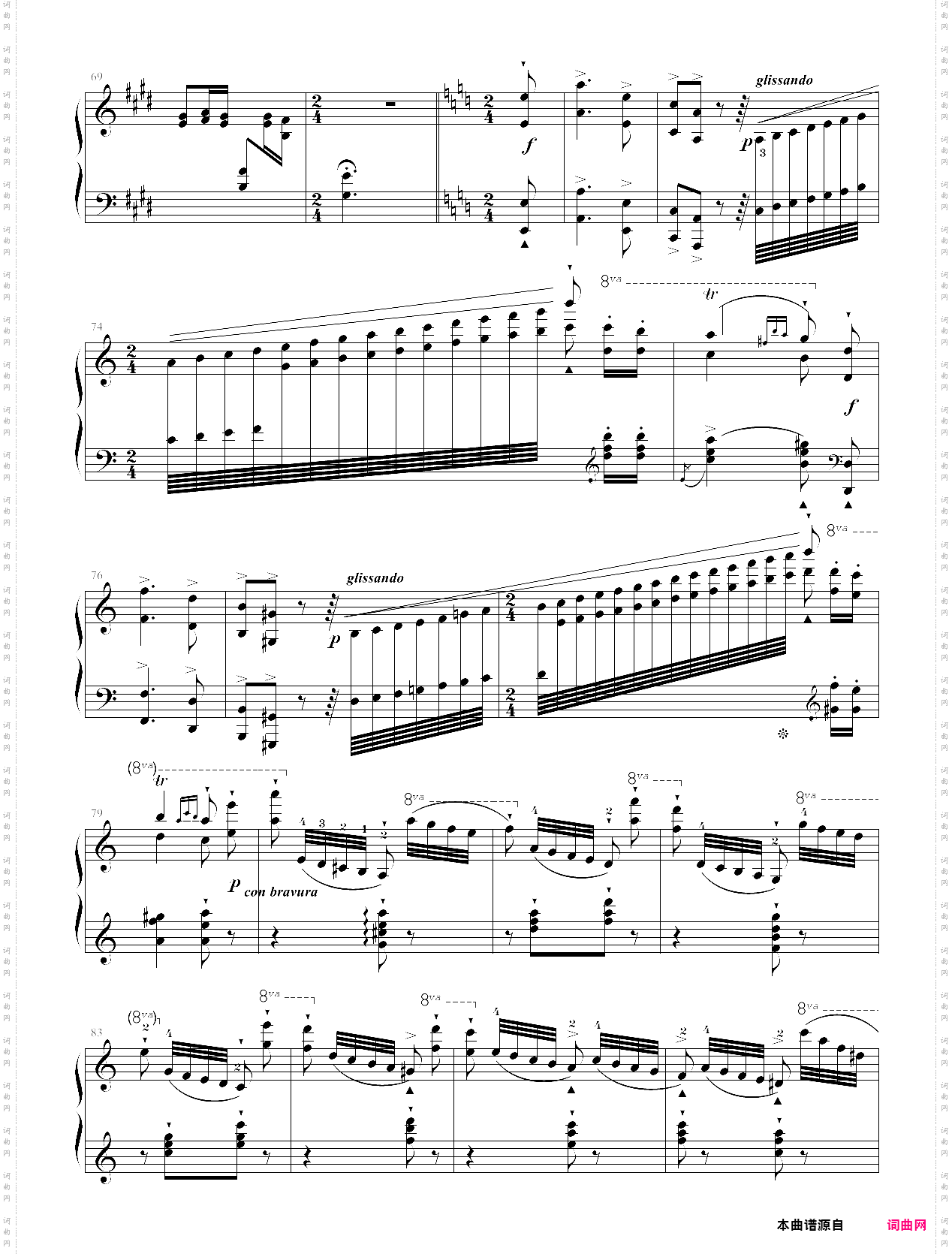 29·第十级狩猎乐曲01-上海音乐学院社会钢琴考级曲集2020版