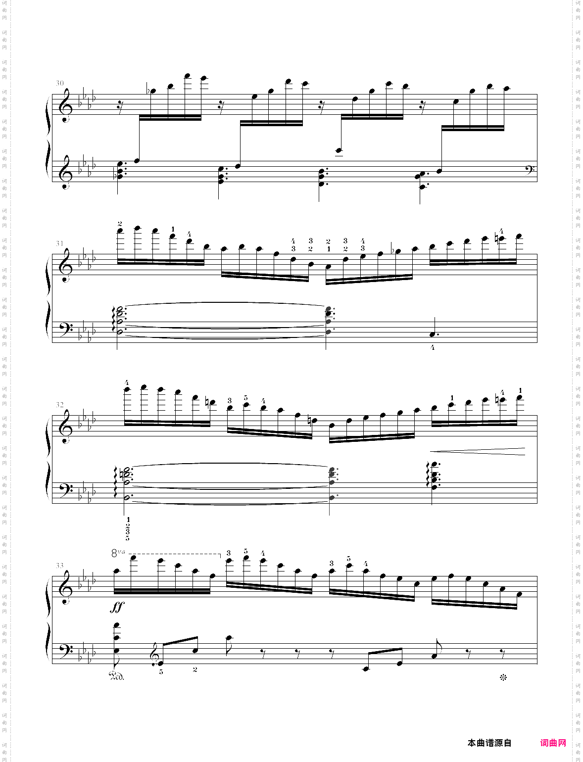 26·第九级莫什科夫斯基练习曲乐曲01-上海音乐学院社会钢琴考级曲集2020版