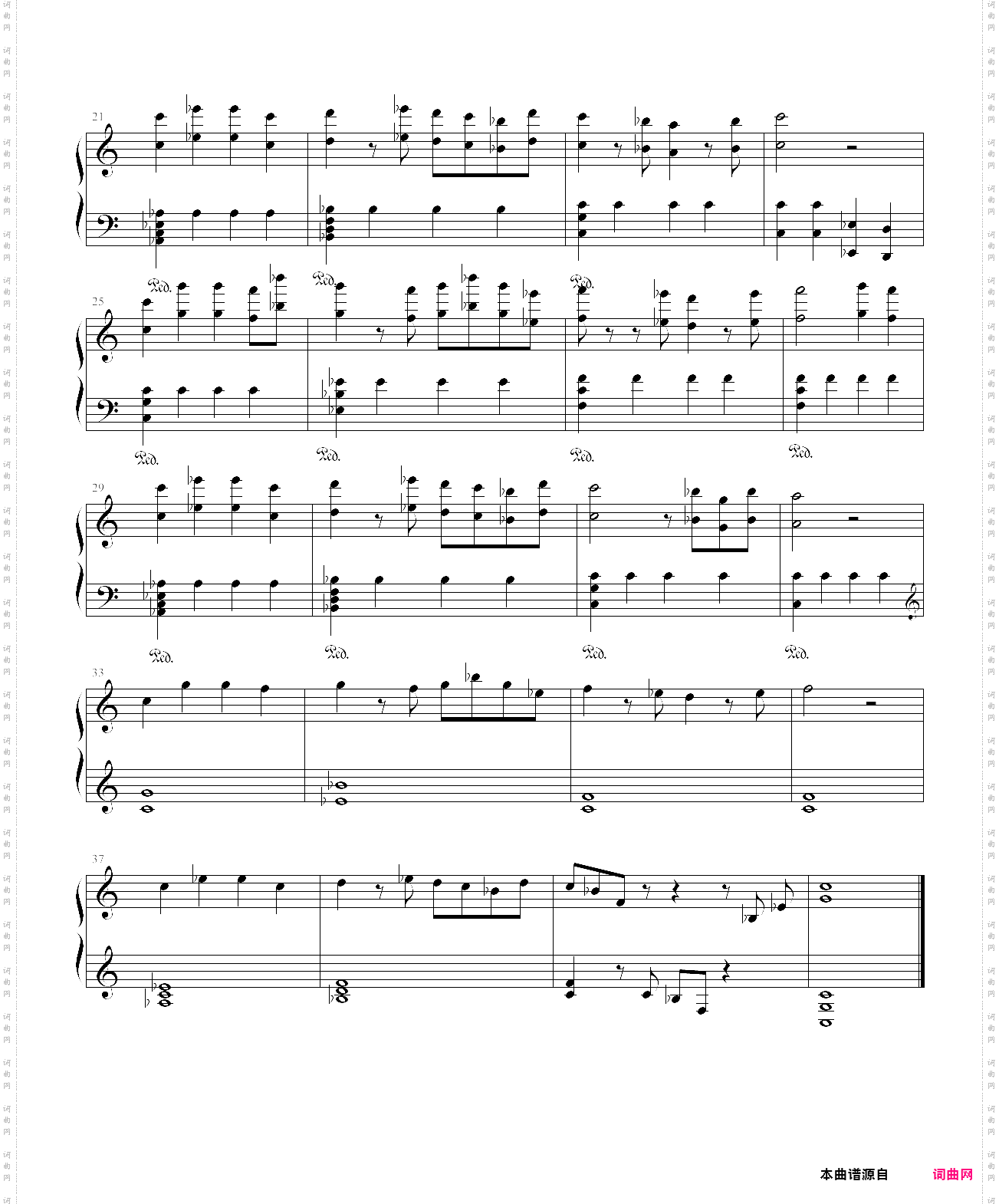 跳舞的线——the piano钢琴