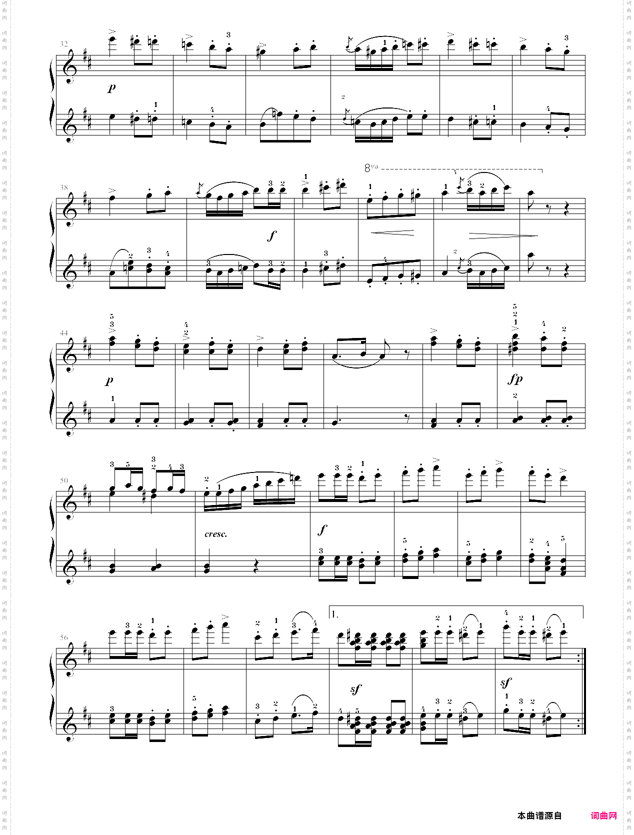 89·高师钢基二军队进行曲四手联弹i