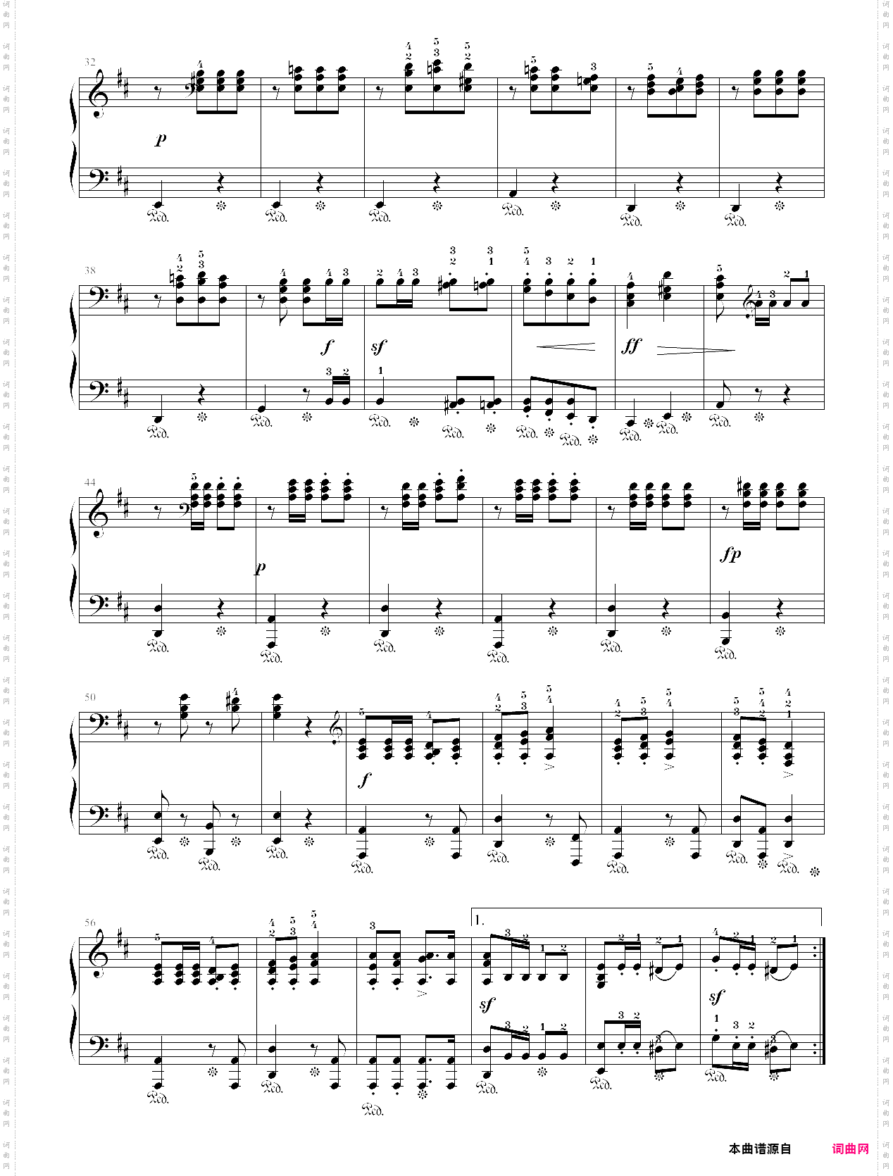 88·高师钢基二军队进行曲四手联弹ii