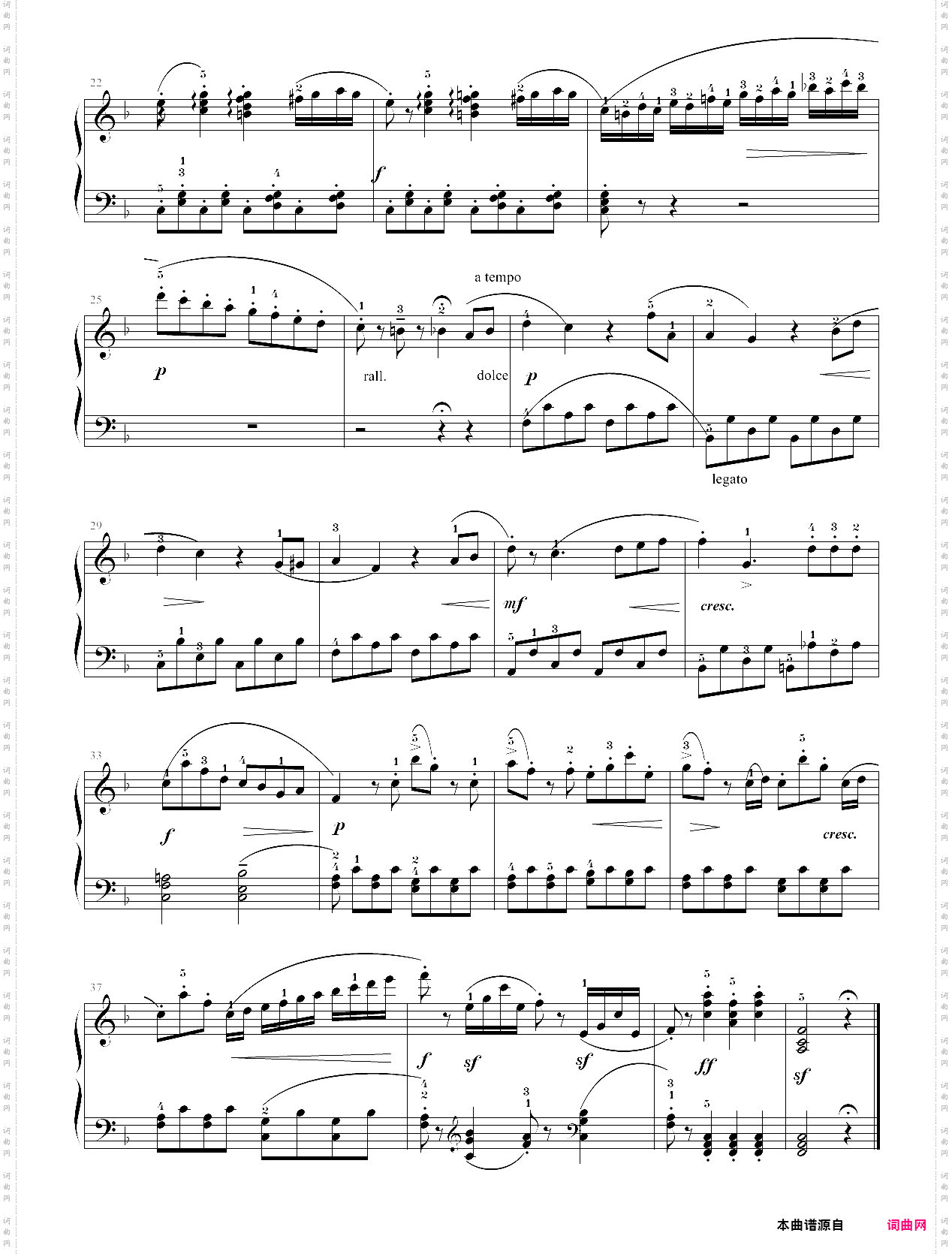 18·高师钢基二f大调小奏鸣曲第一乐章