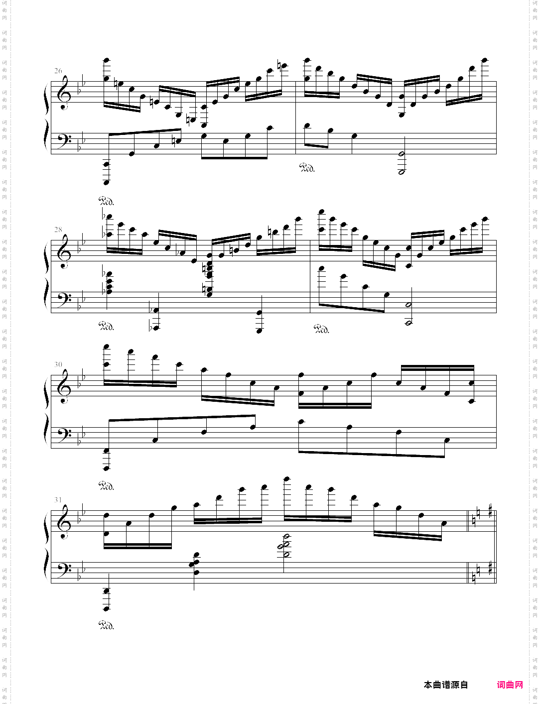 the avengers复仇者联盟主题曲——特效钢琴