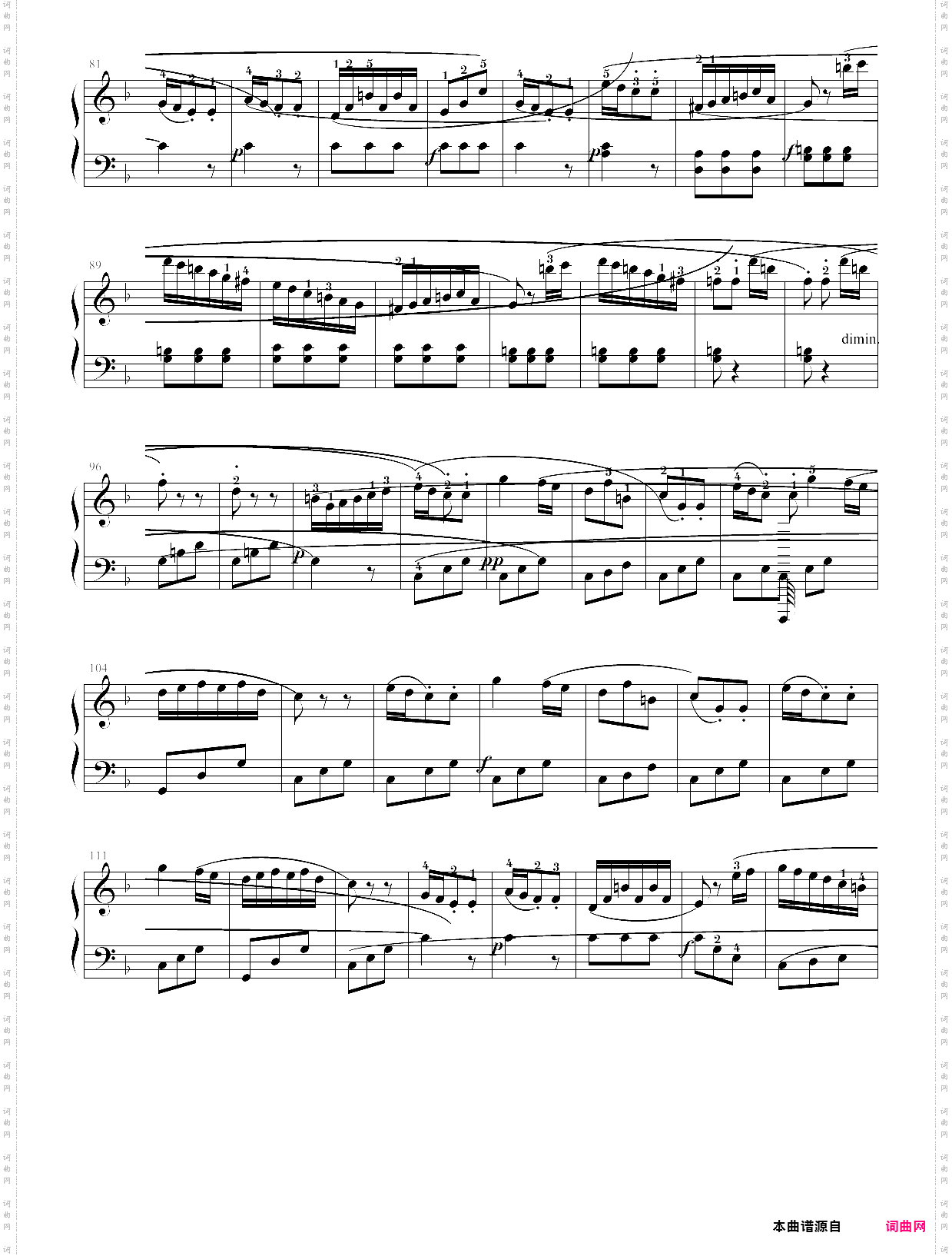 134·高师钢基一《小奏鸣曲》