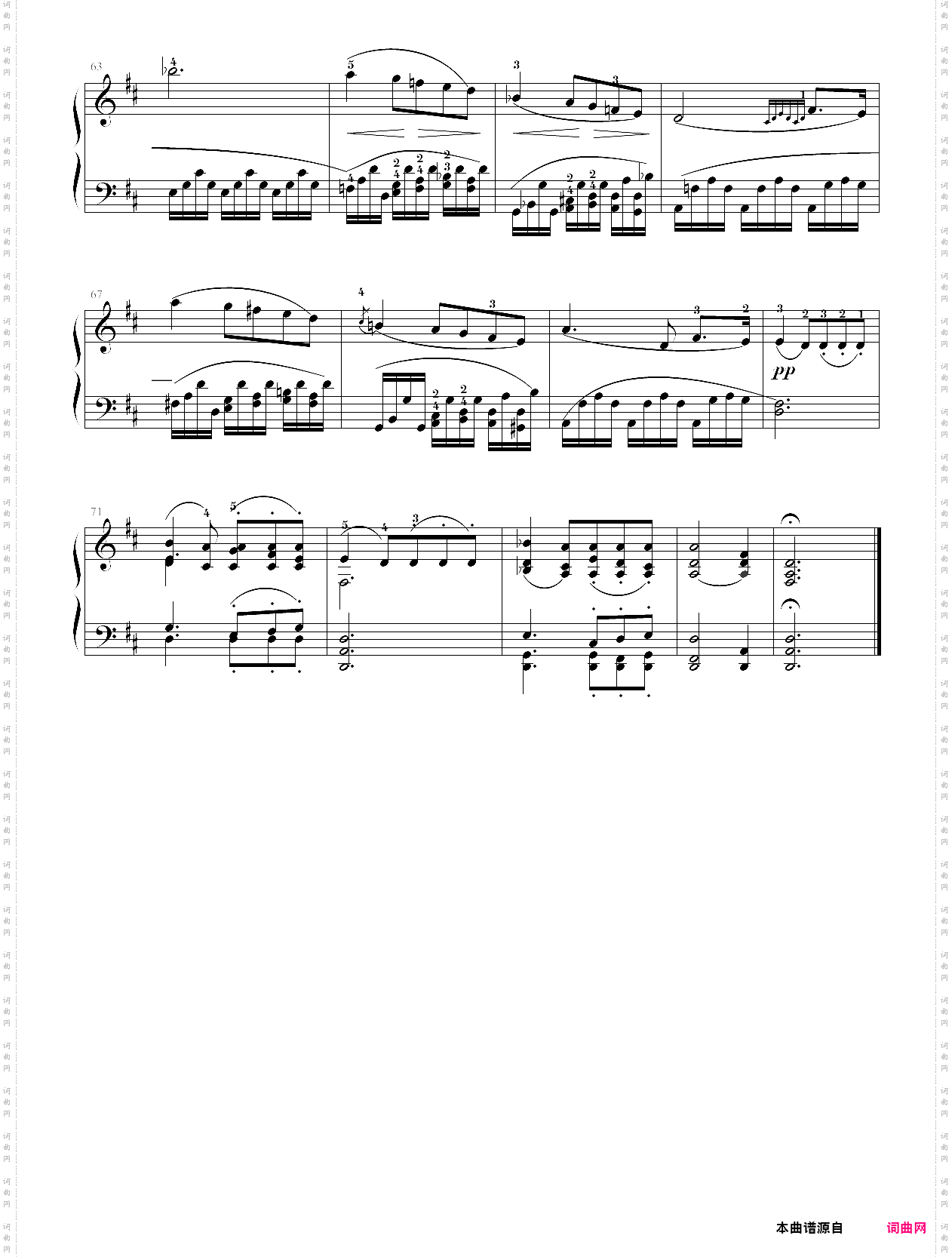 52_舒伯特_行板_b小调-小奏鸣曲