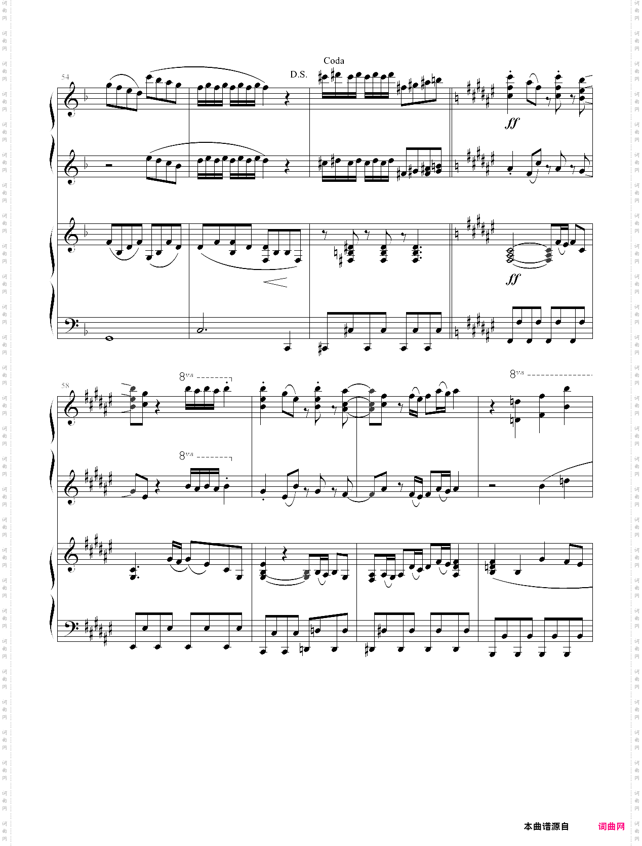 となりのトトロ邻家的龙猫四手联弹