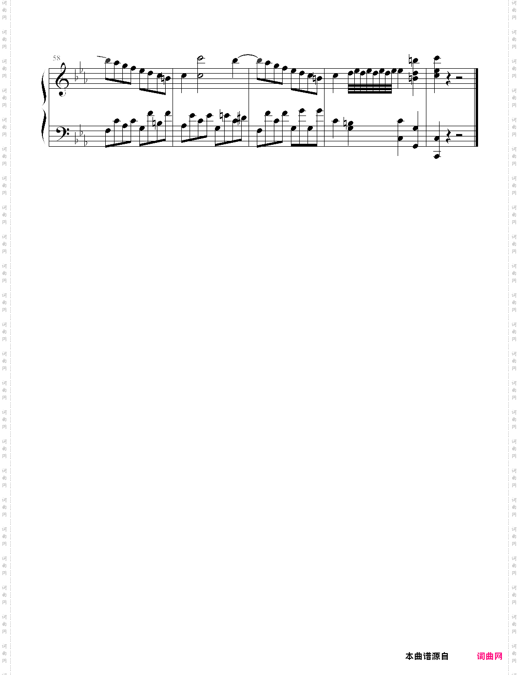 悲怆奏鸣曲 第三章