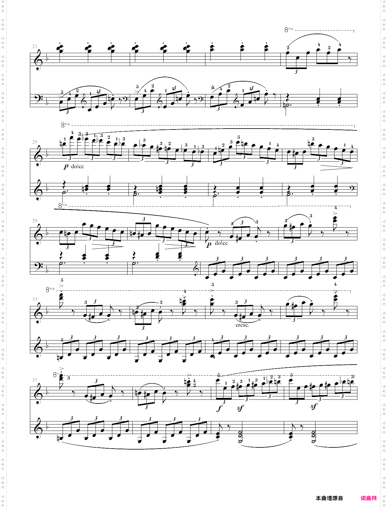 练习曲op·748 no·21