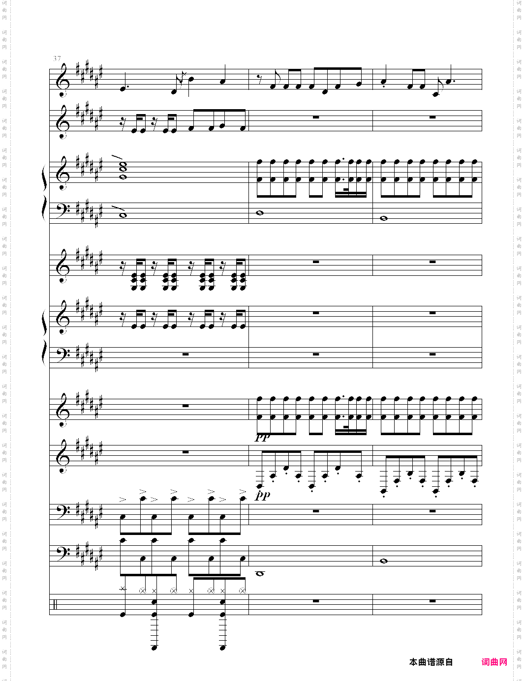 faded 多声部 完全版