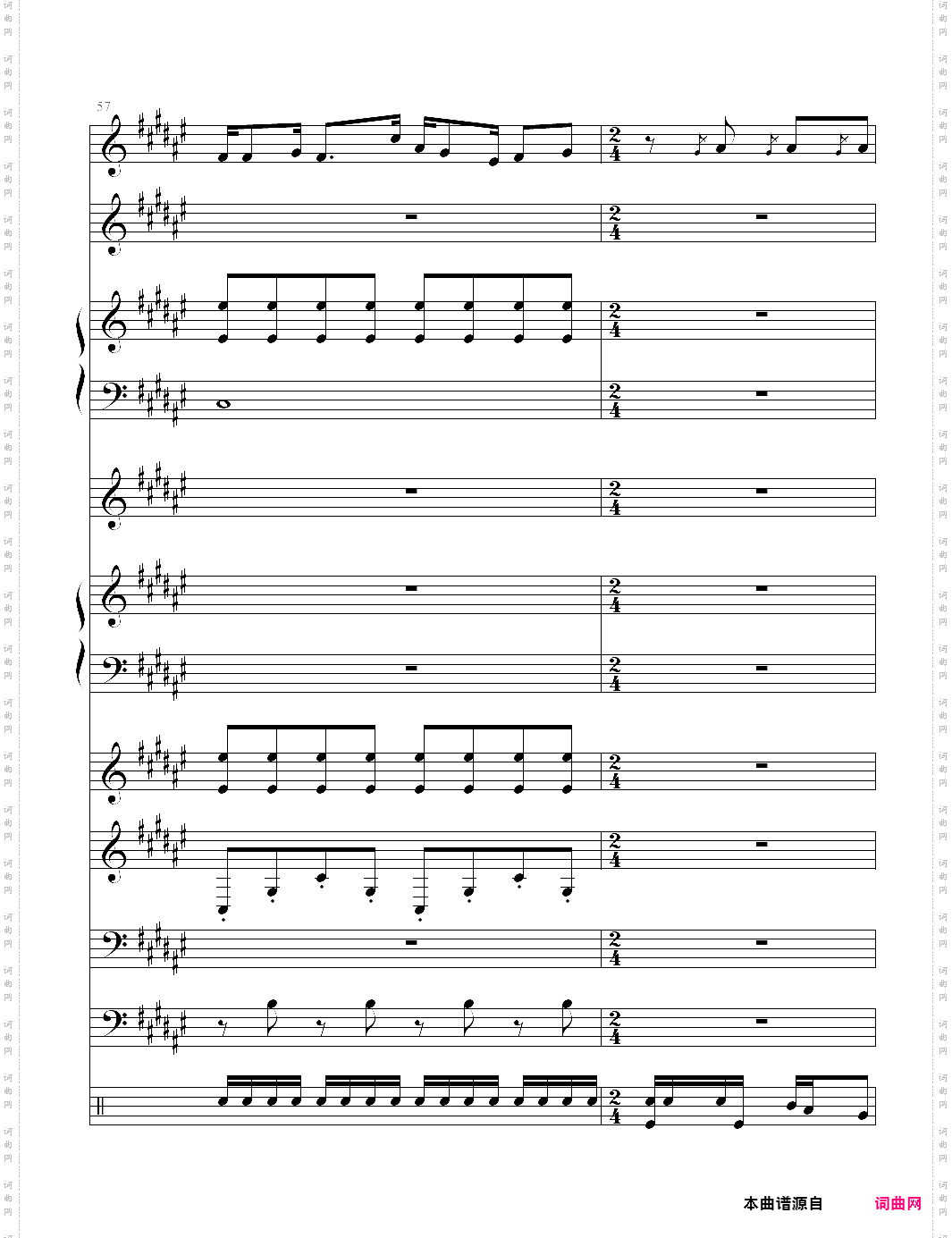 faded 多声部 完全版