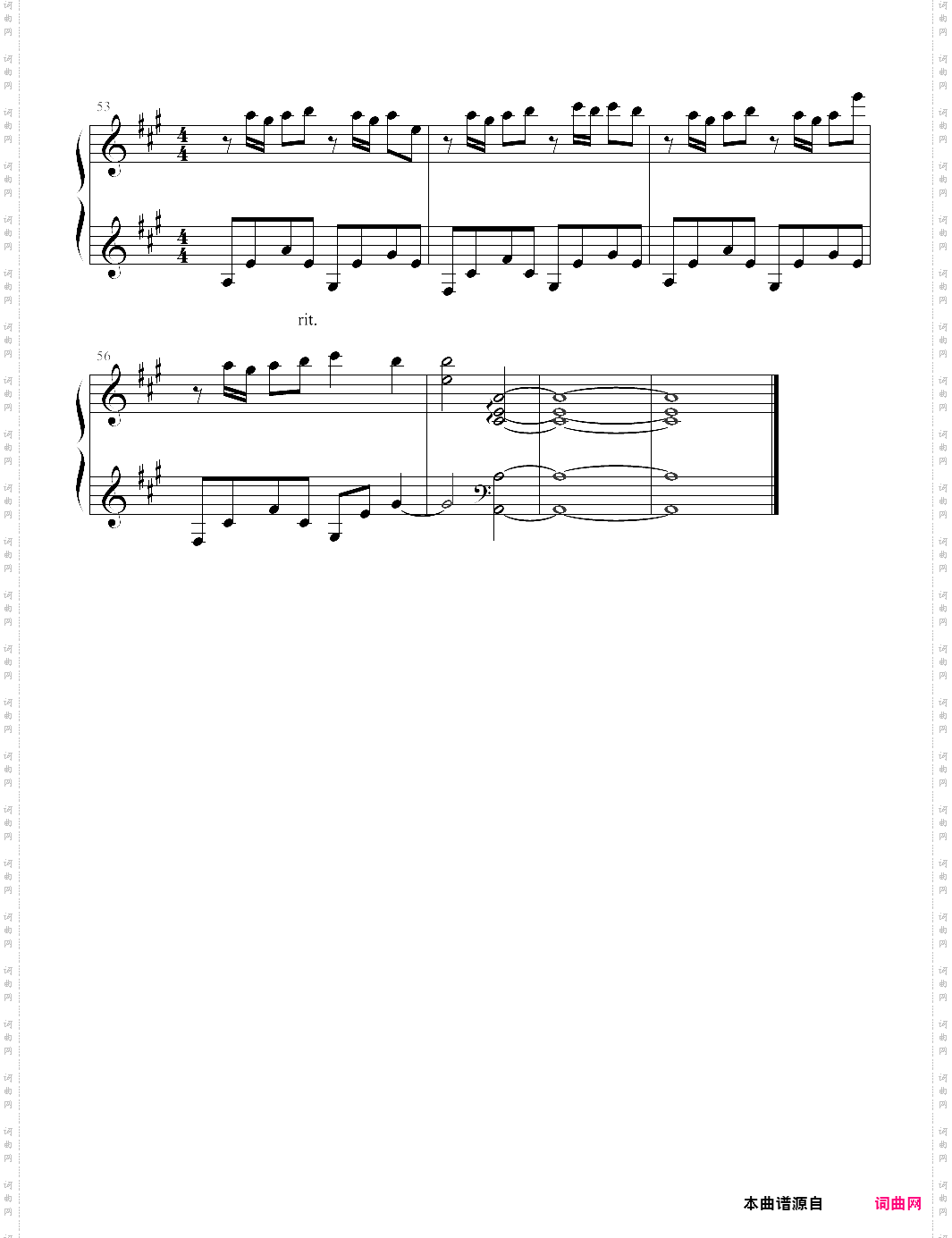 小精灵文武贝钢琴版