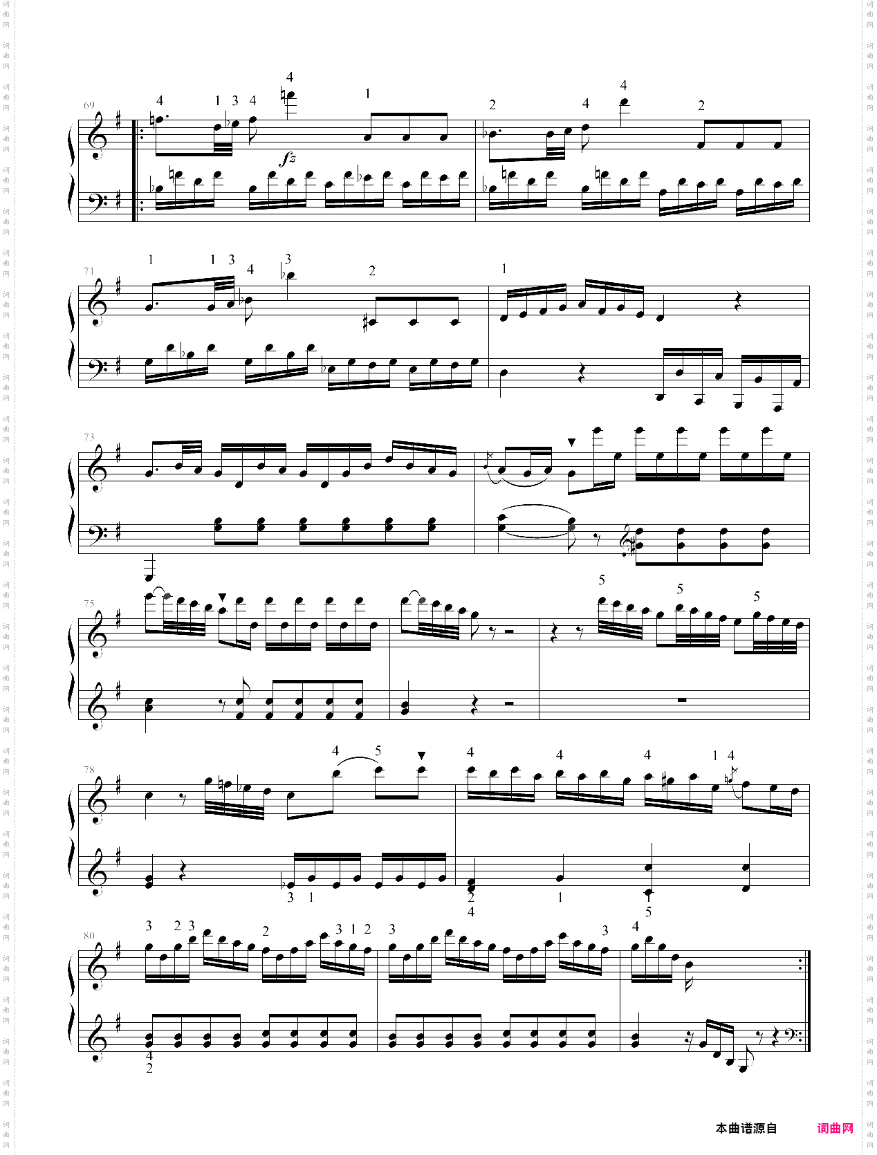 上海音乐学院2018钢琴考级第七级 海顿曲 急板