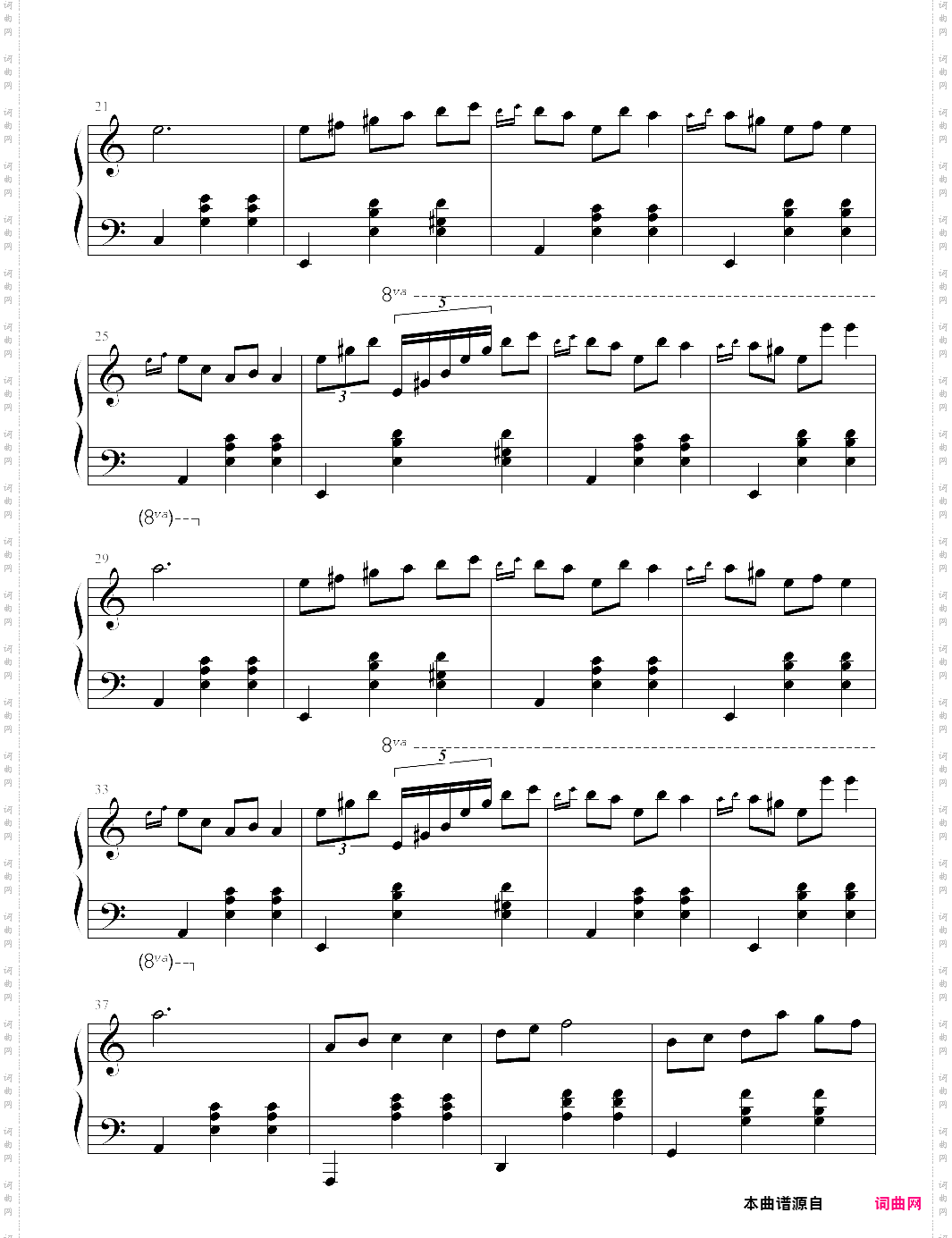 【钢琴块 2 等级歌曲】19 a小调圆舞曲