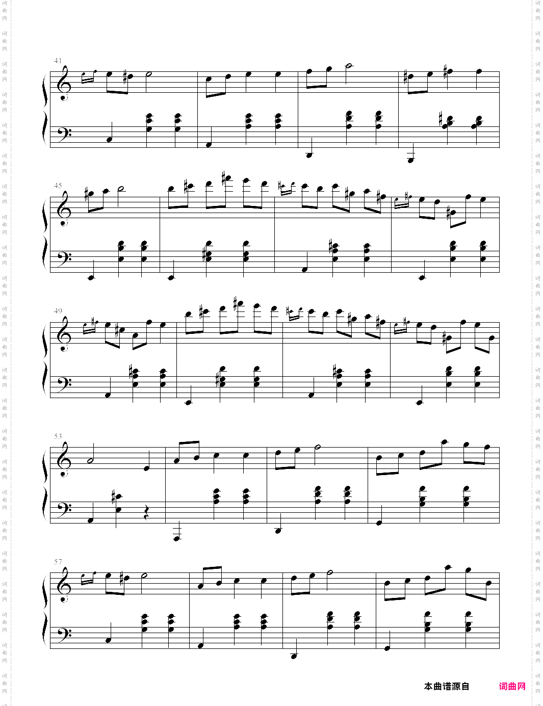 【钢琴块 2 等级歌曲】19 a小调圆舞曲