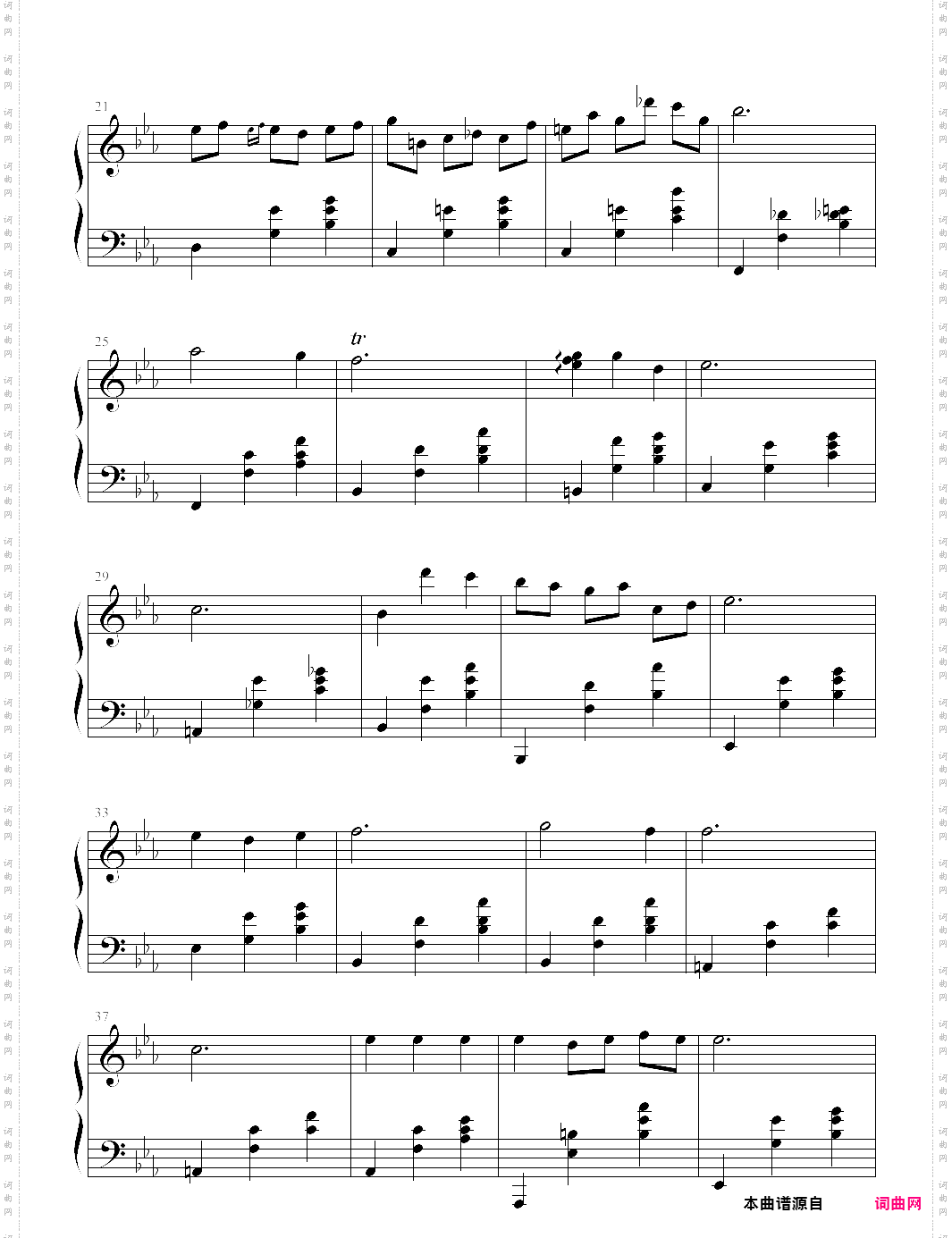 【钢琴块 2 等级歌曲】16 降e大调夜曲