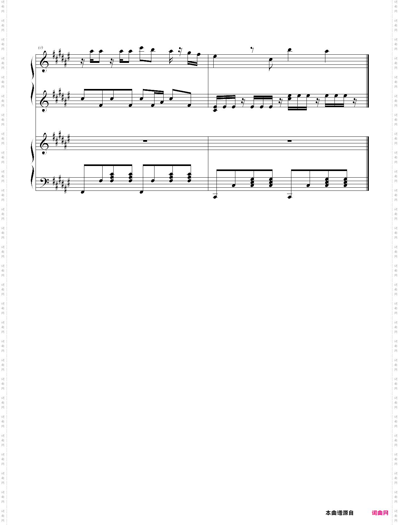 faded四手联弹演奏版