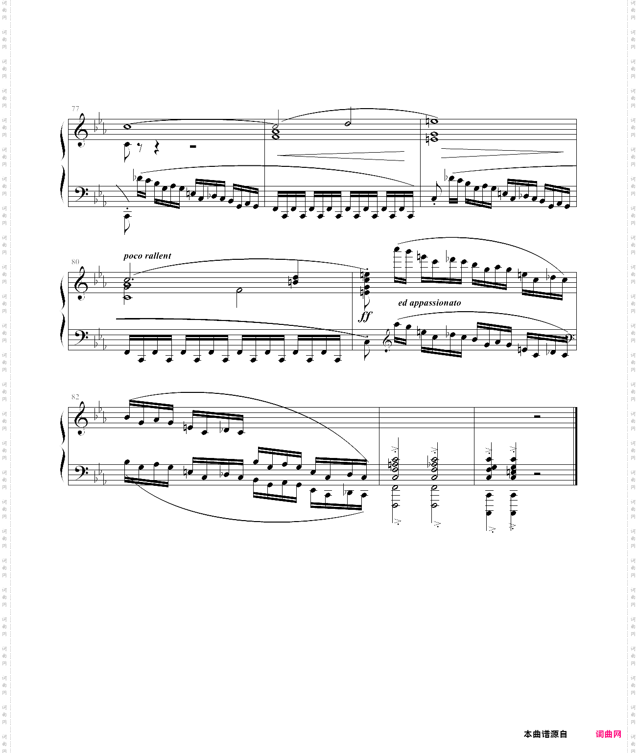 肖邦练习曲op·10 no·12 革命练习曲