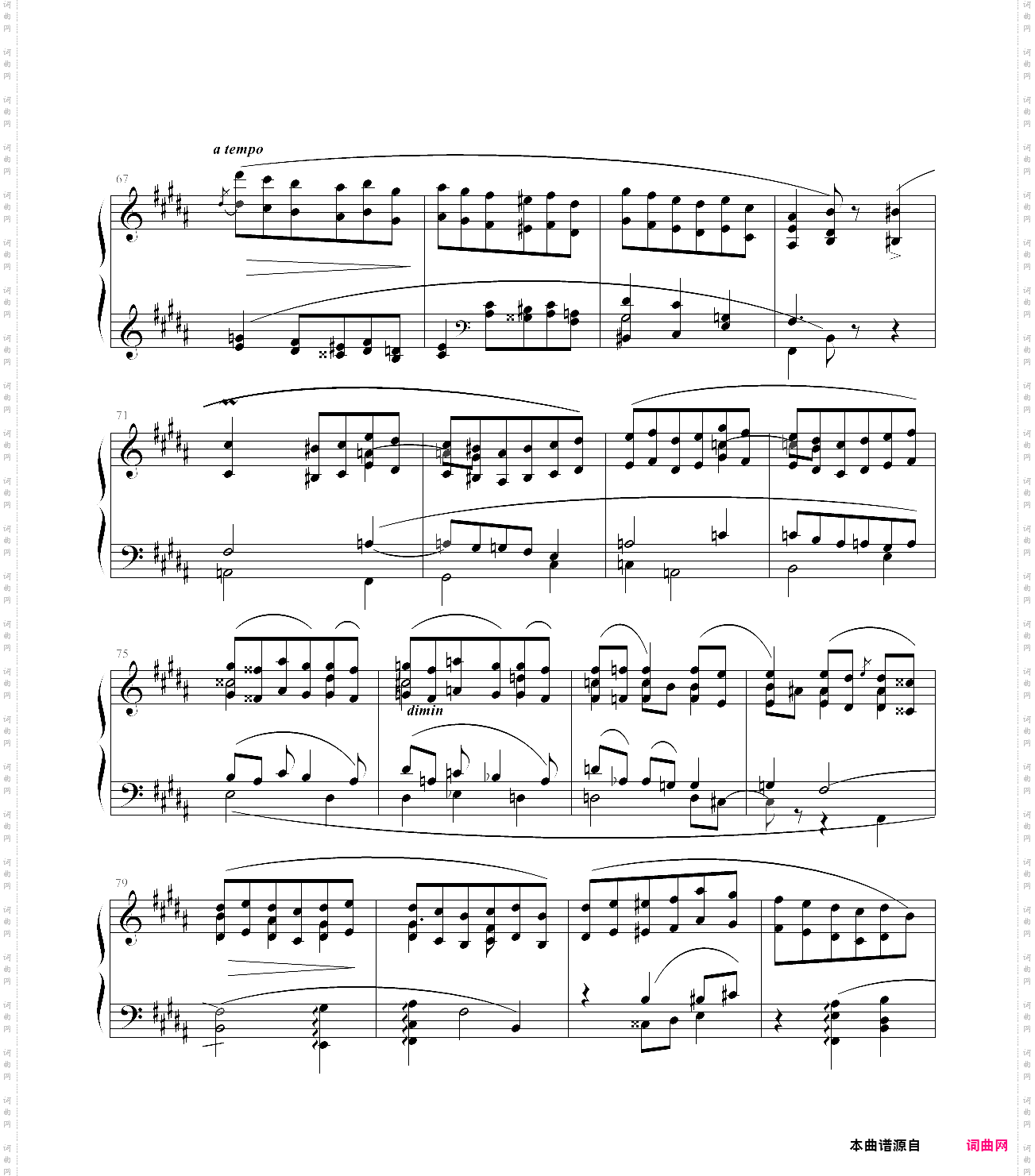 肖邦练习曲op·25 no·10