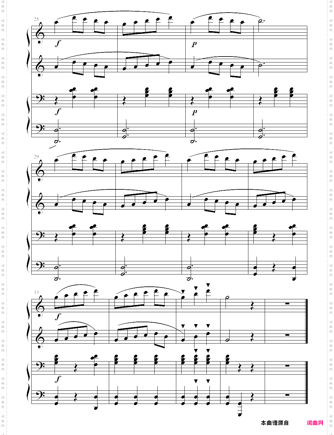 63、拜厄练习曲no·63《拜厄钢琴基本教程少儿教学版》【拜厄】-z0512