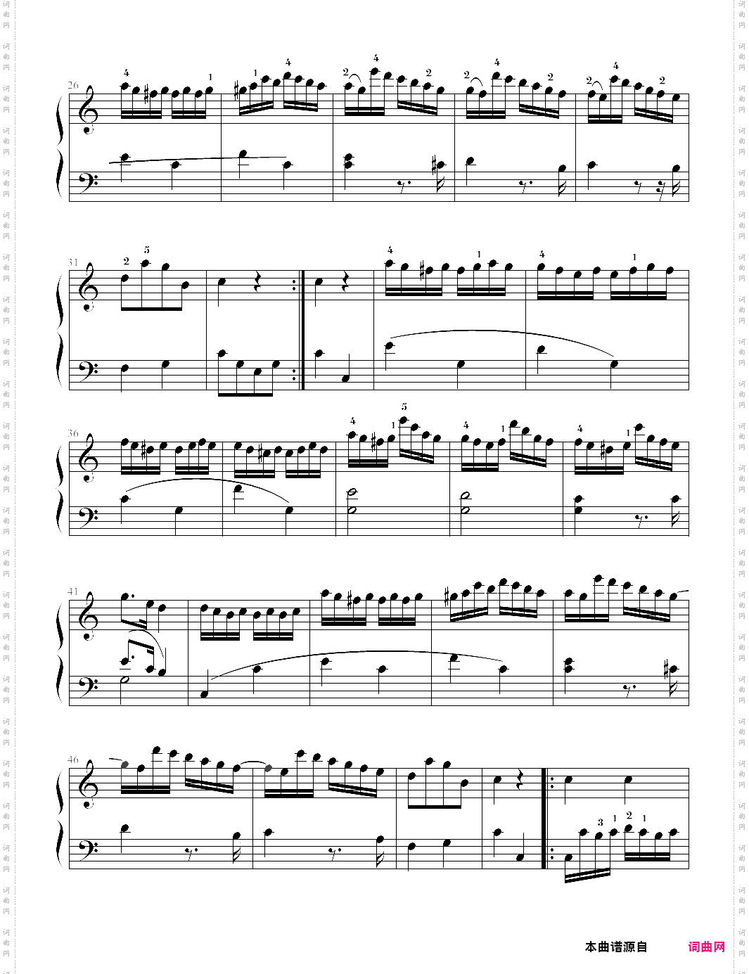 twelve variations on ah vous dirai