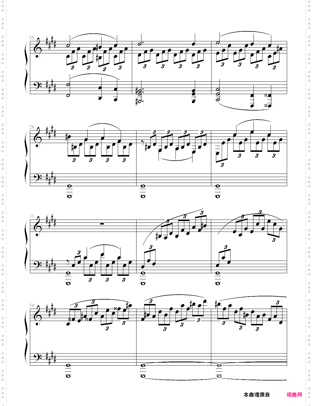 moonlight sonata the first movement-piano sonata no· 14