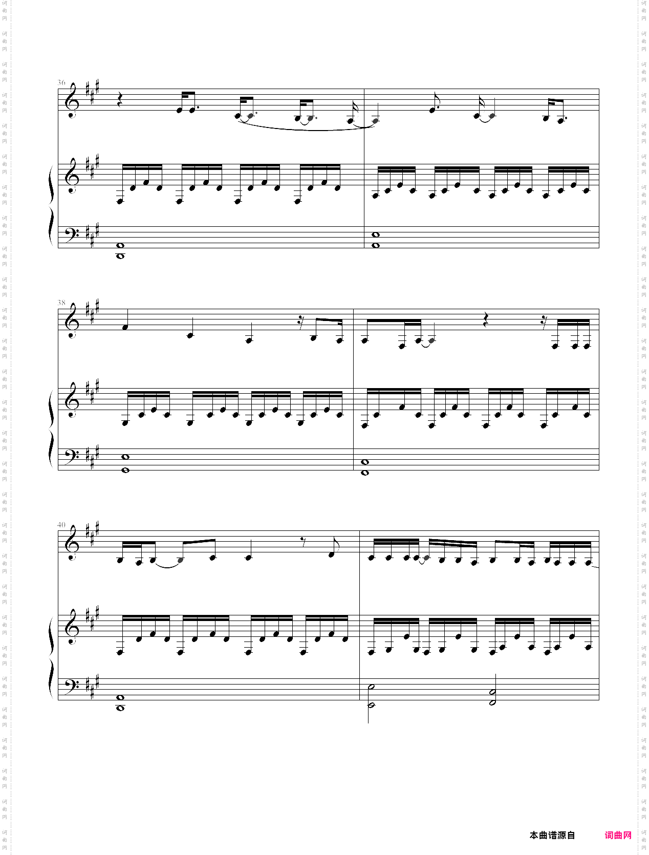 someone like you voice+piano-adele