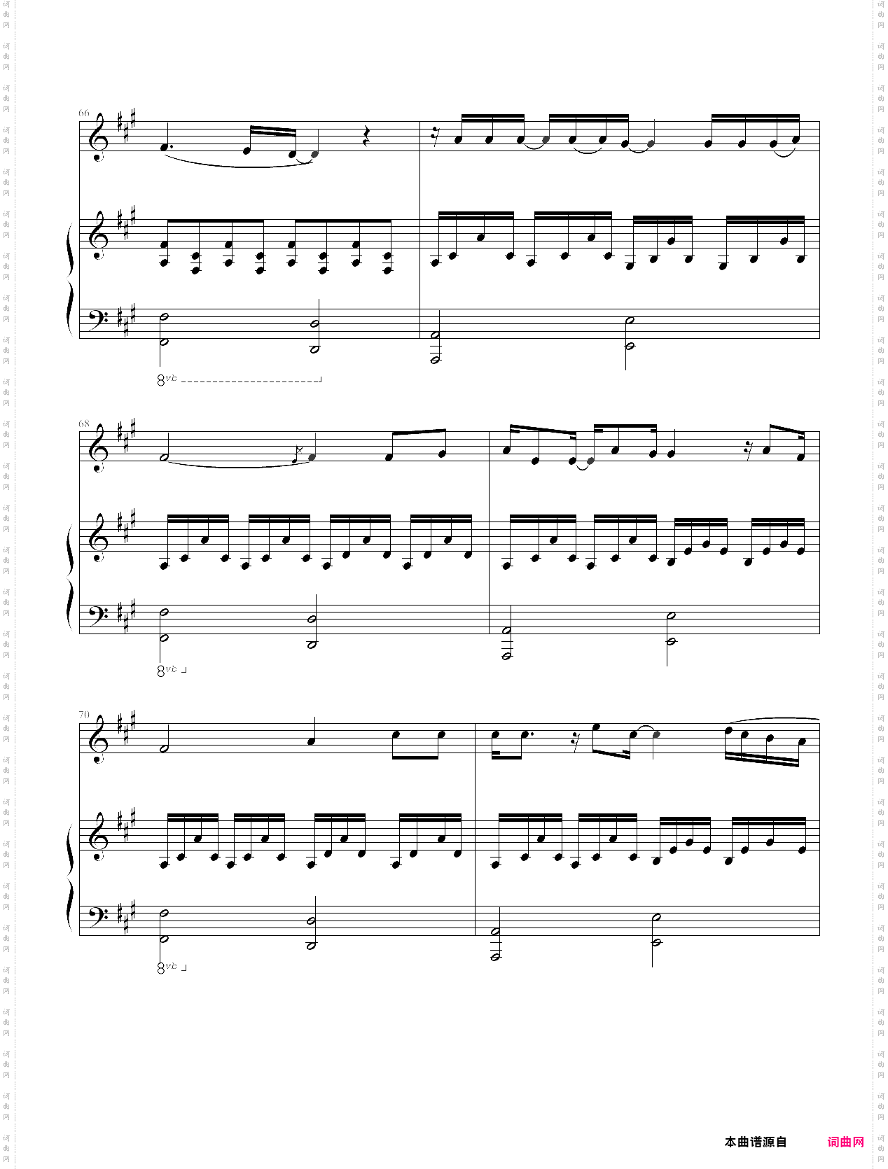 someone like you voice+piano-adele