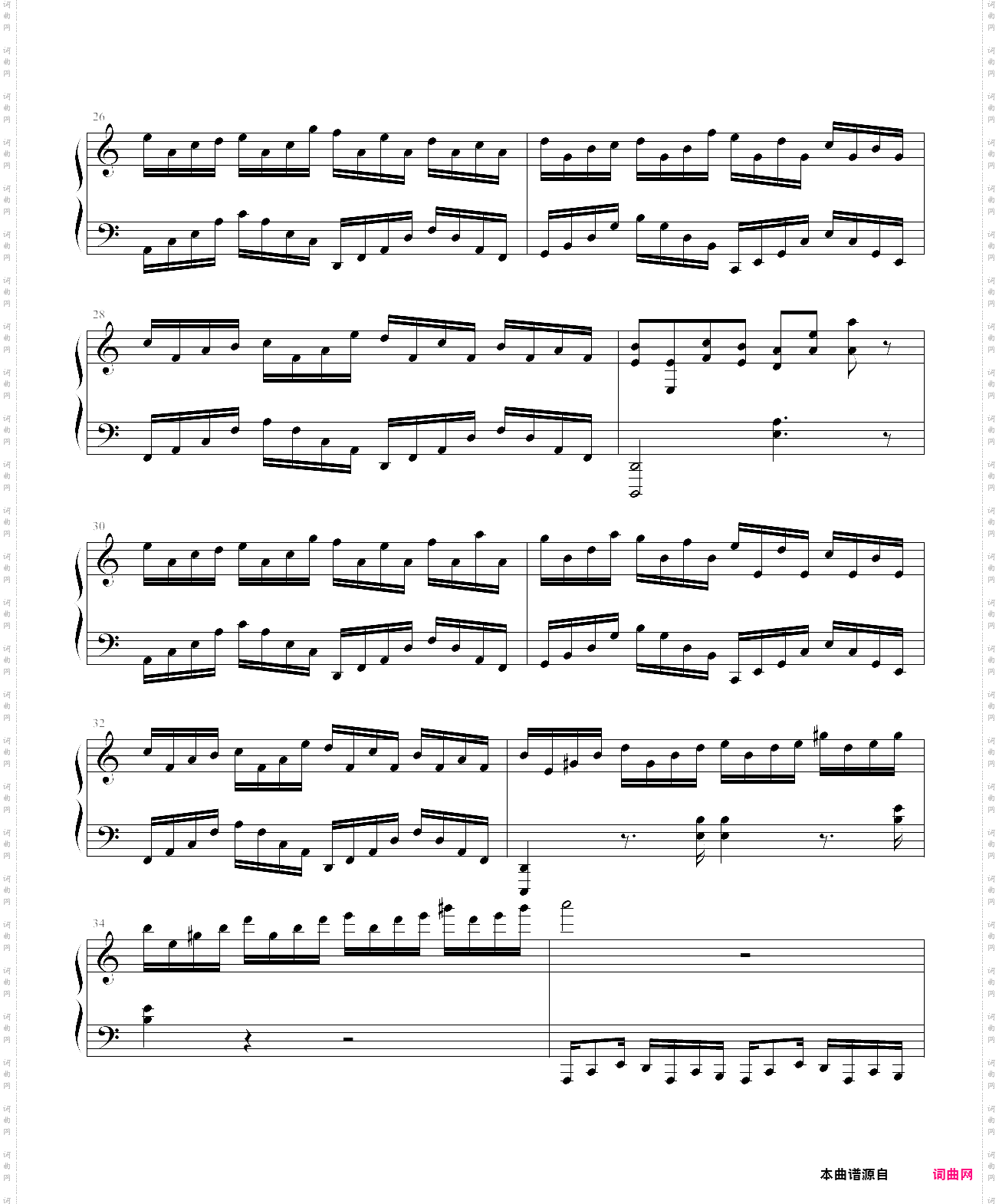 克罗地亚狂想曲c调