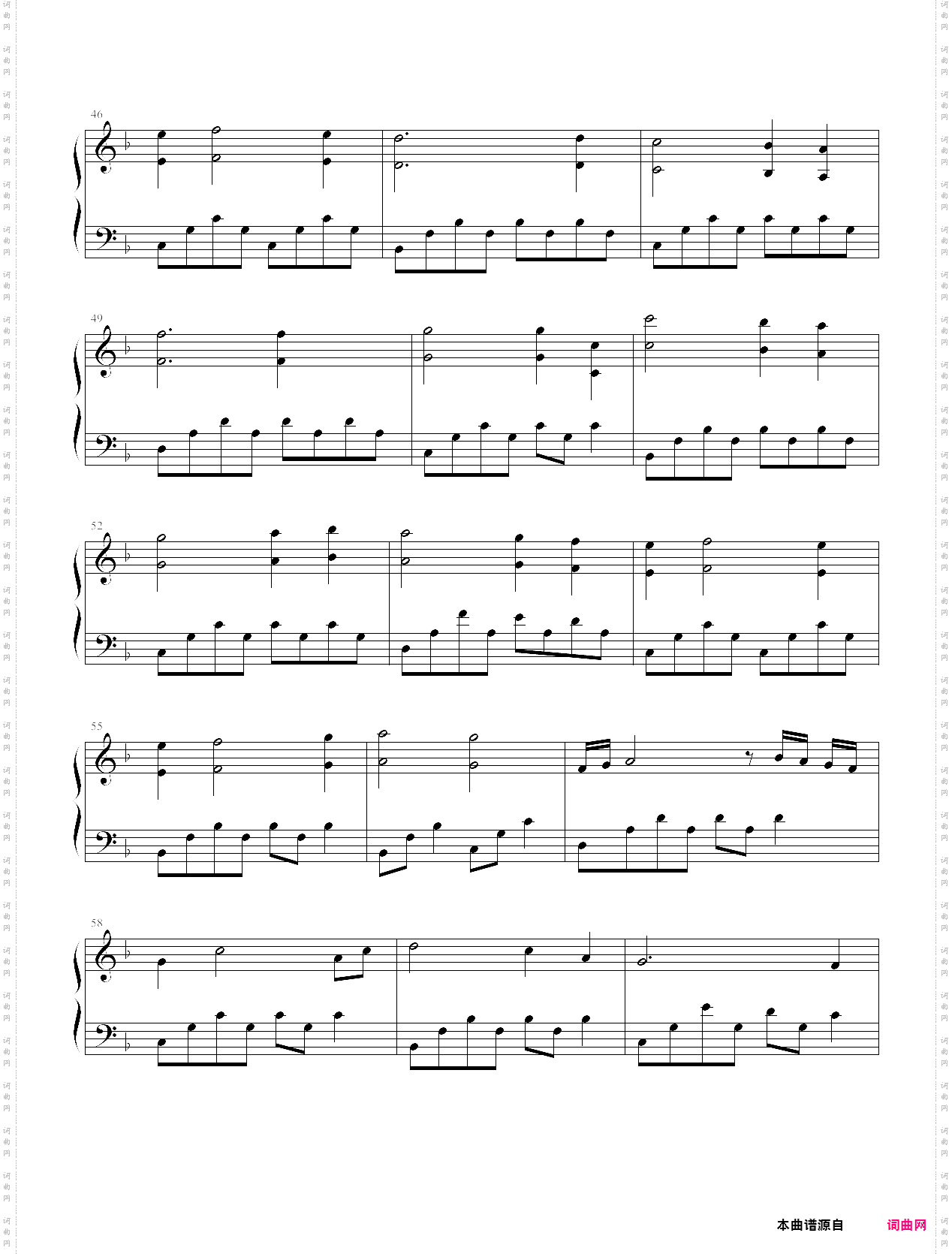 my heart will go on 我心永恒-f小调