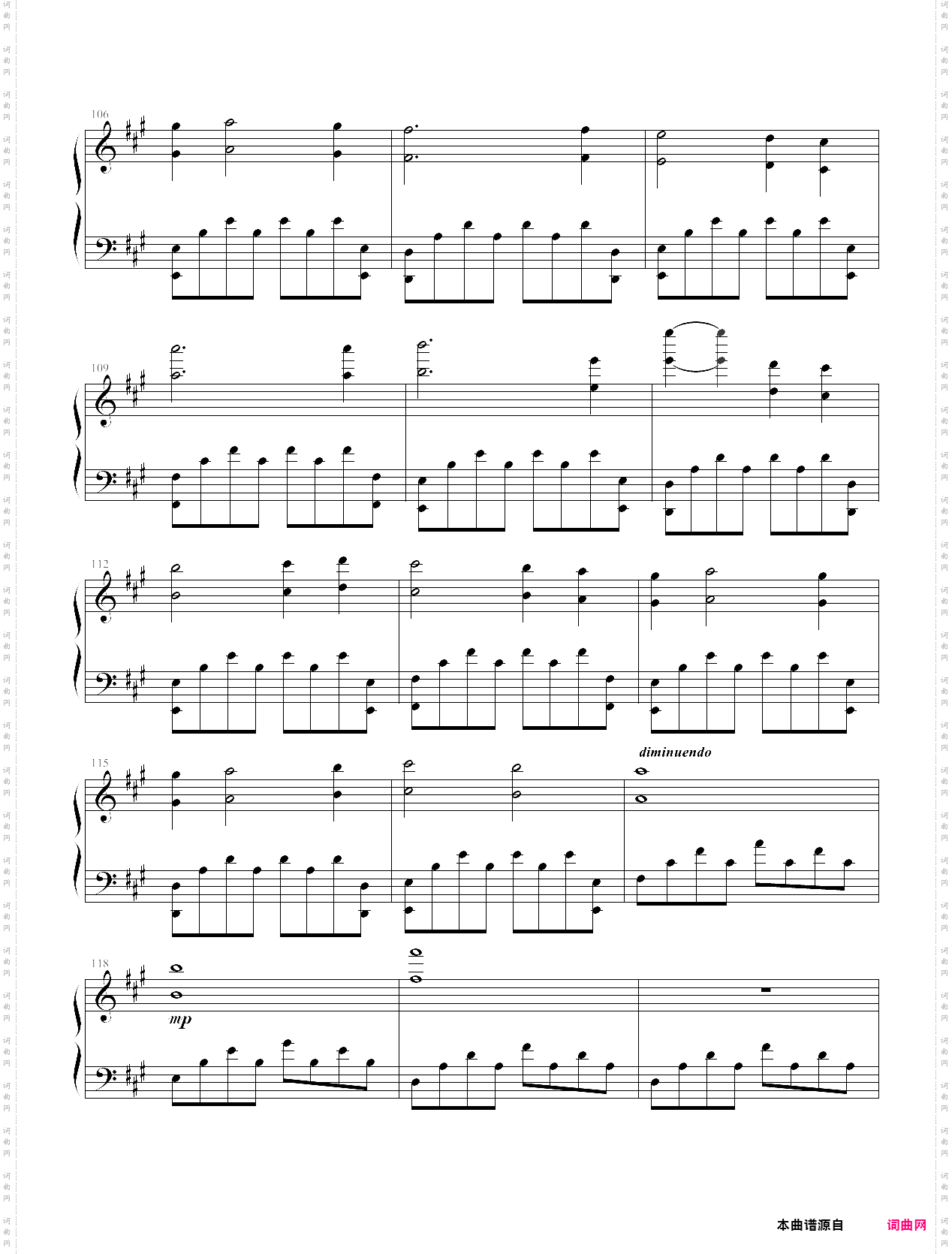 my heart will go on 我心永恒-f小调
