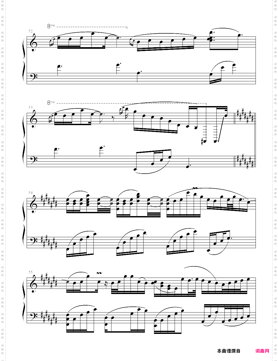 纯白pure white完美演奏版——v·k克