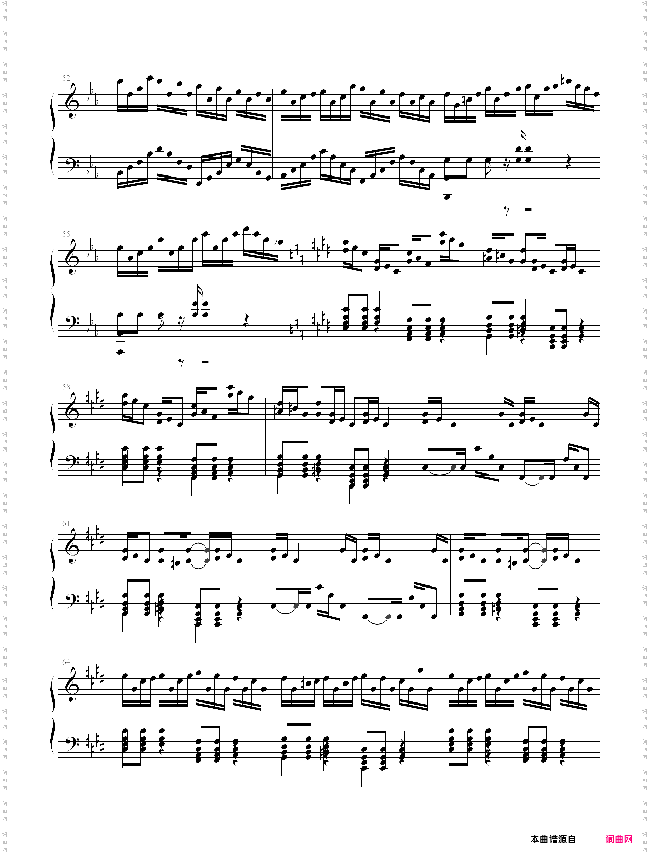 克罗地亚狂想曲超难版