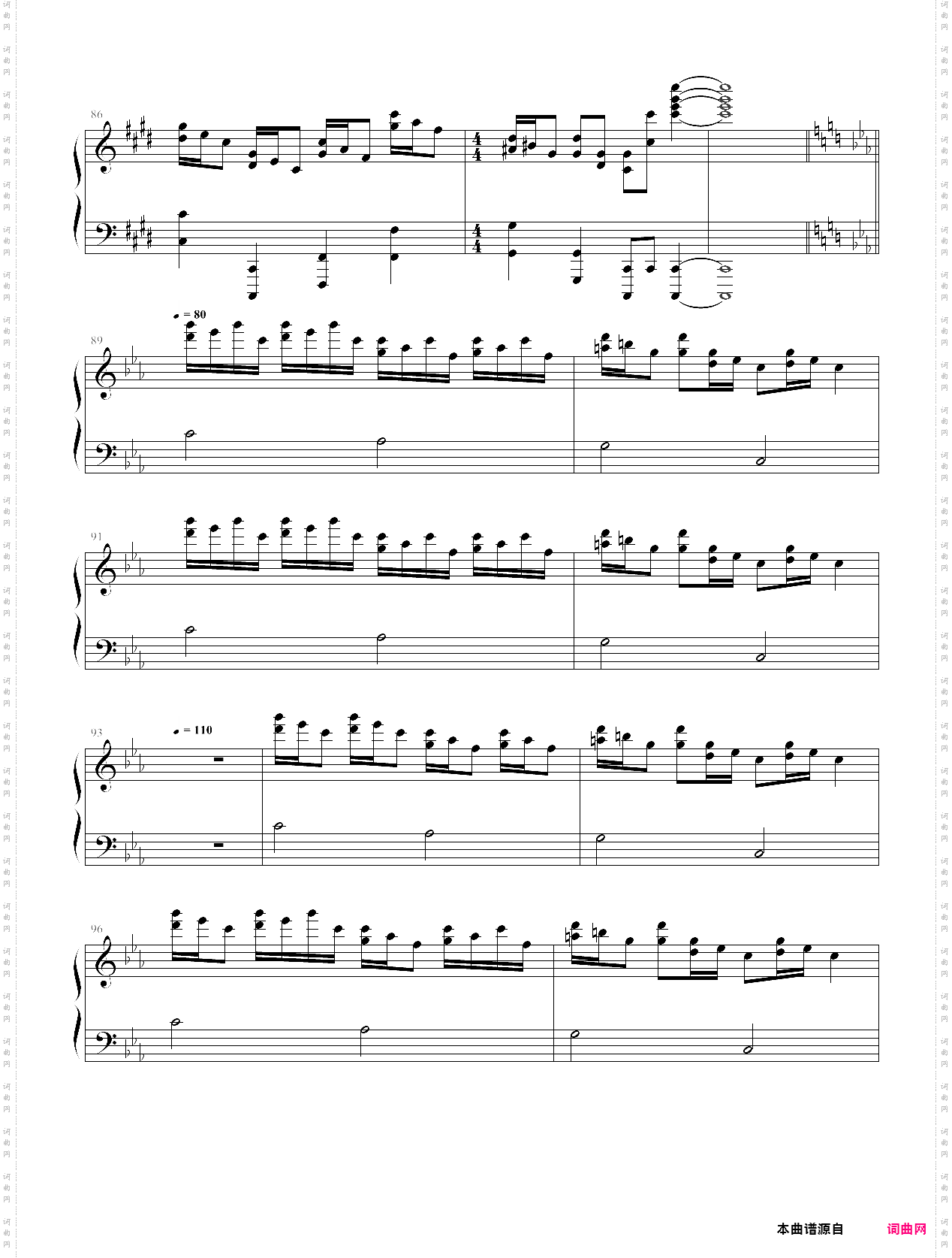 克罗地亚狂想曲改编版