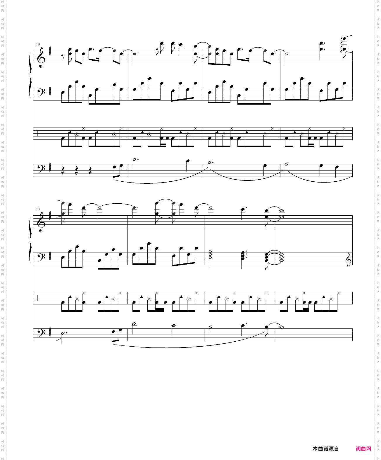 a little story总谱