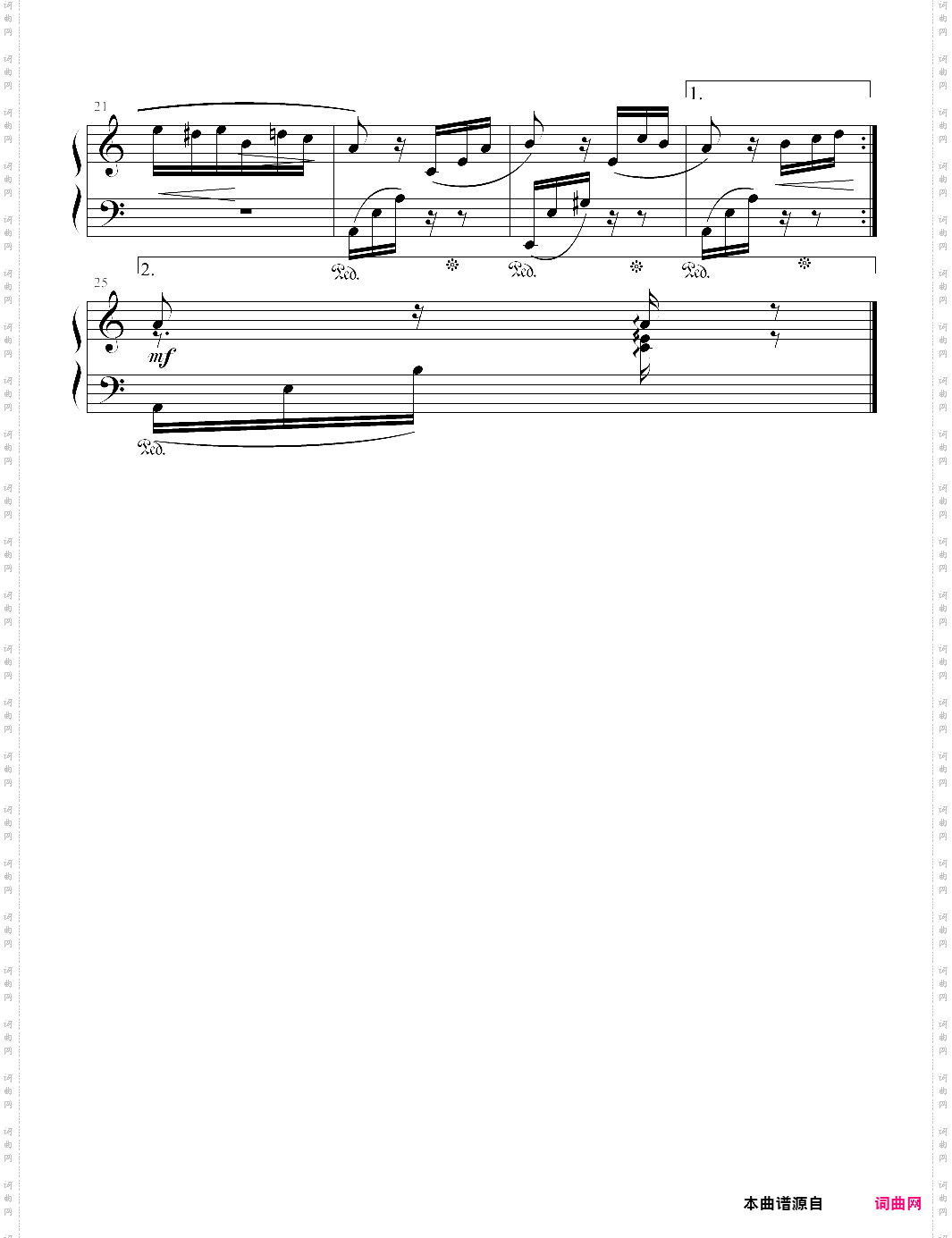 致爱丽丝超简单