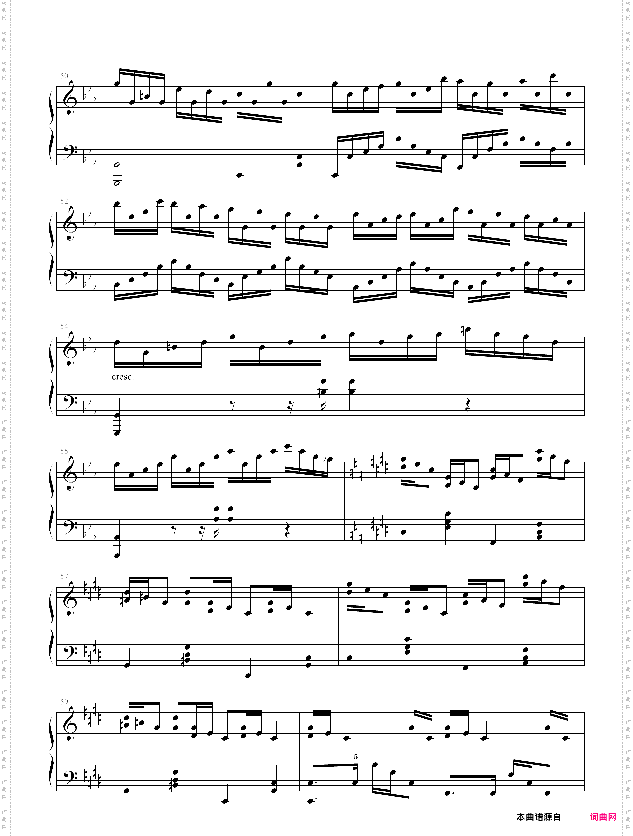 克罗地亚狂想曲金龙鱼简化版